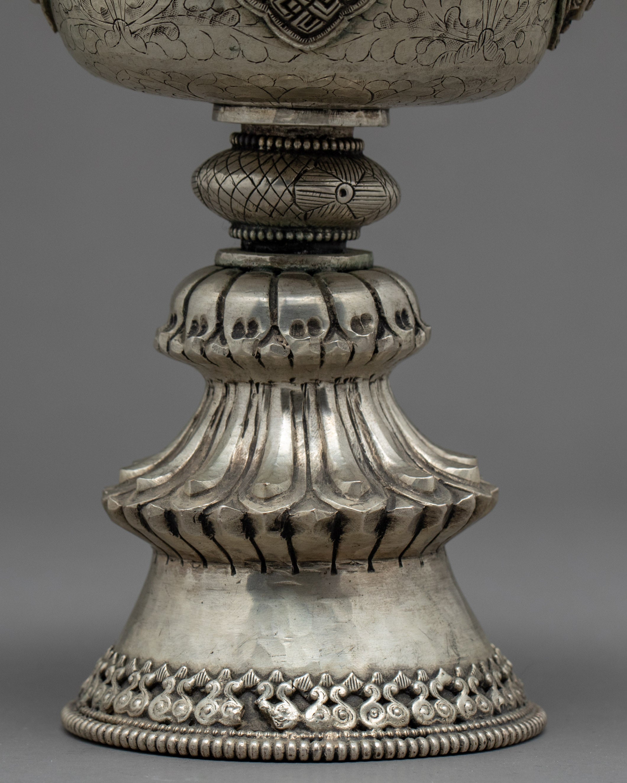 Buddhist Butter Lamp | Ritual Items | Handmade Vintage Lamp