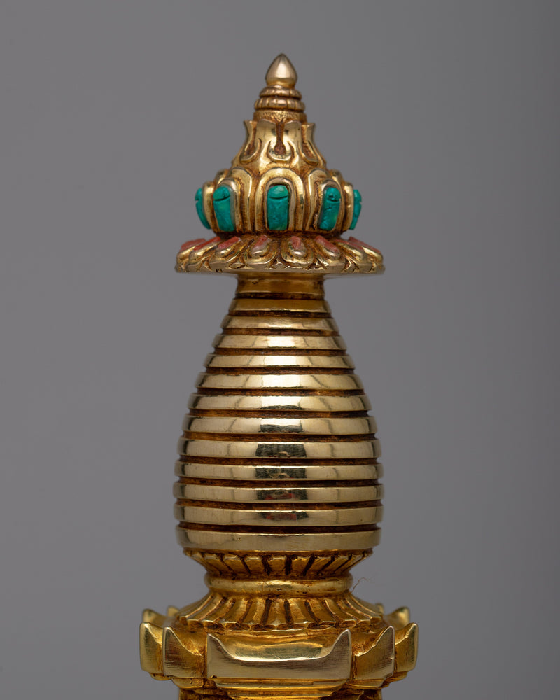 Copper Kadampa Stupa | Timeless Relic of Devotion and Spiritual Evolution