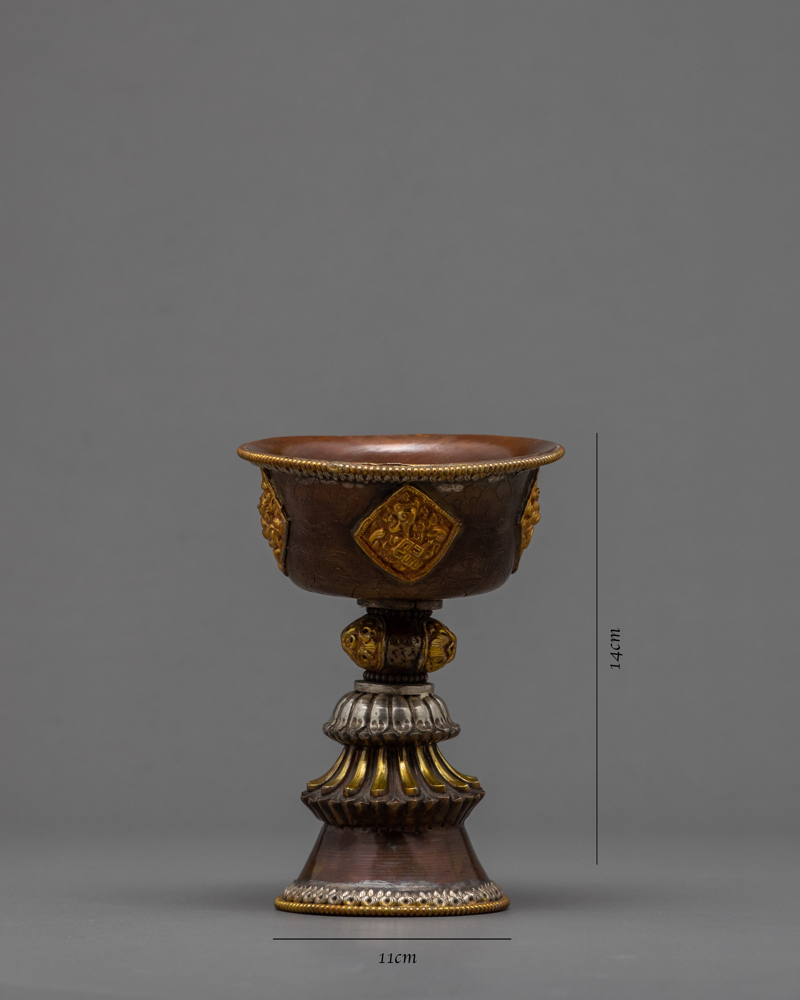 Tibetan Butter Lamp | Offering Lamps | Buddhist Ritual Items | Himalayan Crafts