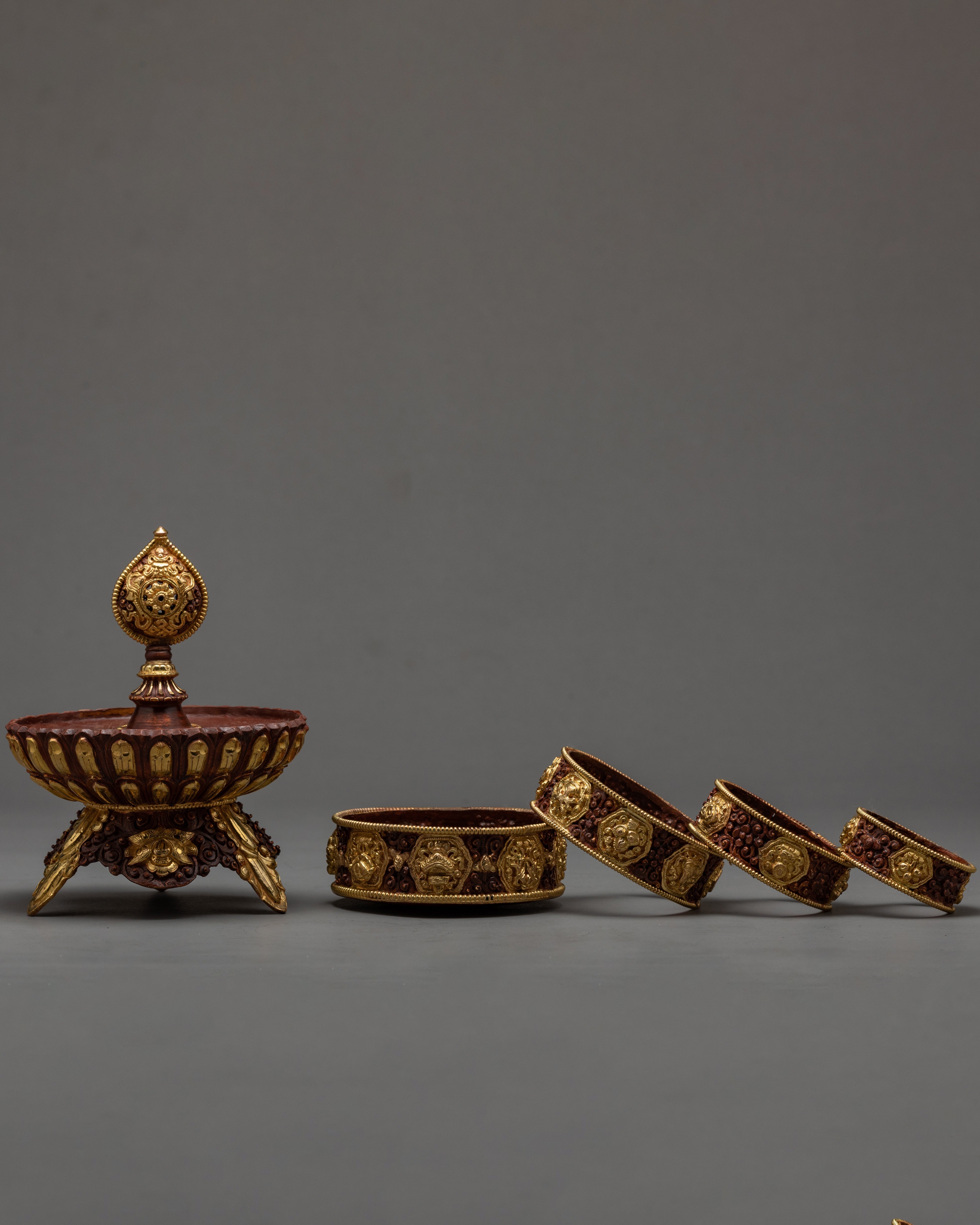 Magnificent Mandala Offering Set | Buddhist Ritual Items