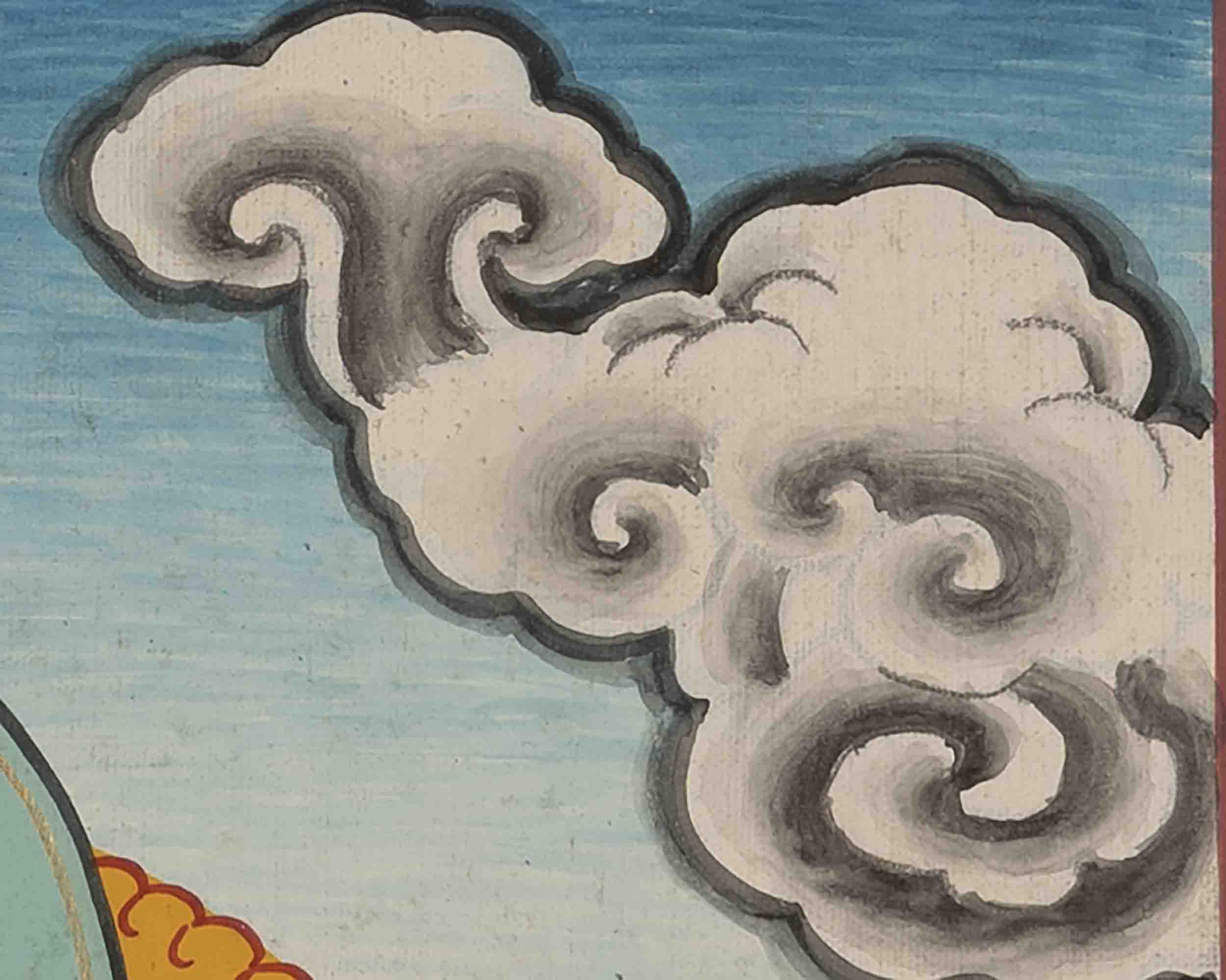 Vajradhara Dorje Chang Thangka | Tibetan Buddhist Thangka Painting