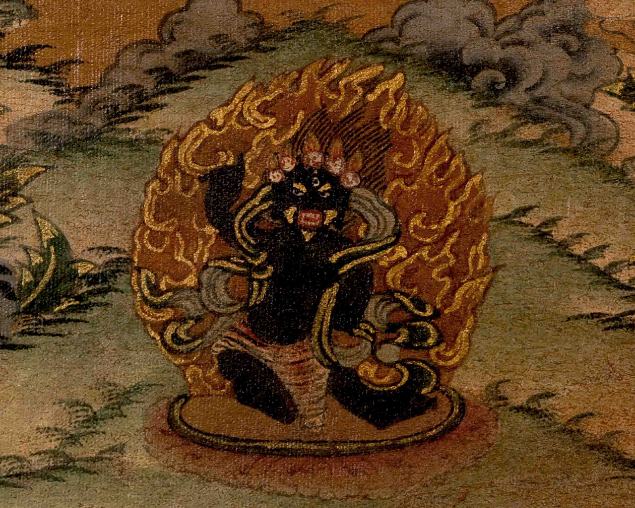 Buddhist Shakyamuni Buddha Thangka | Wall Hanging