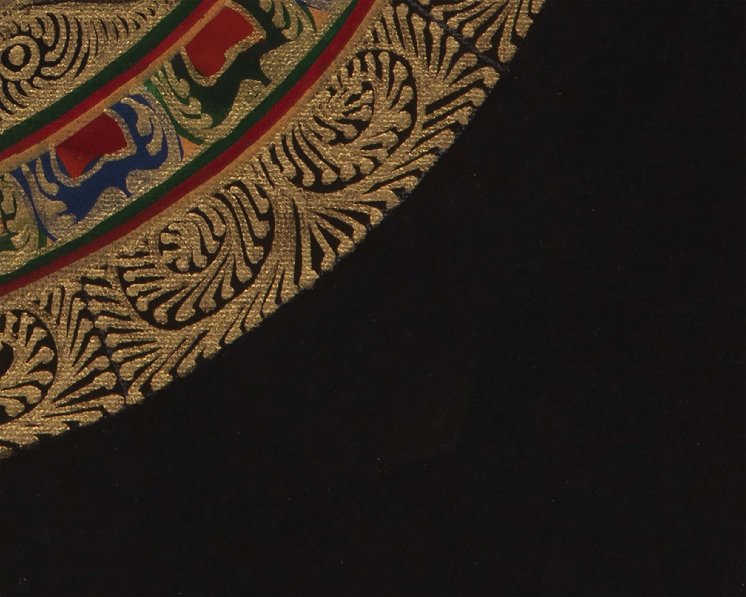 Kalachakra Mantra Mandala | Original Handpainted Thangka | Wall Decorations