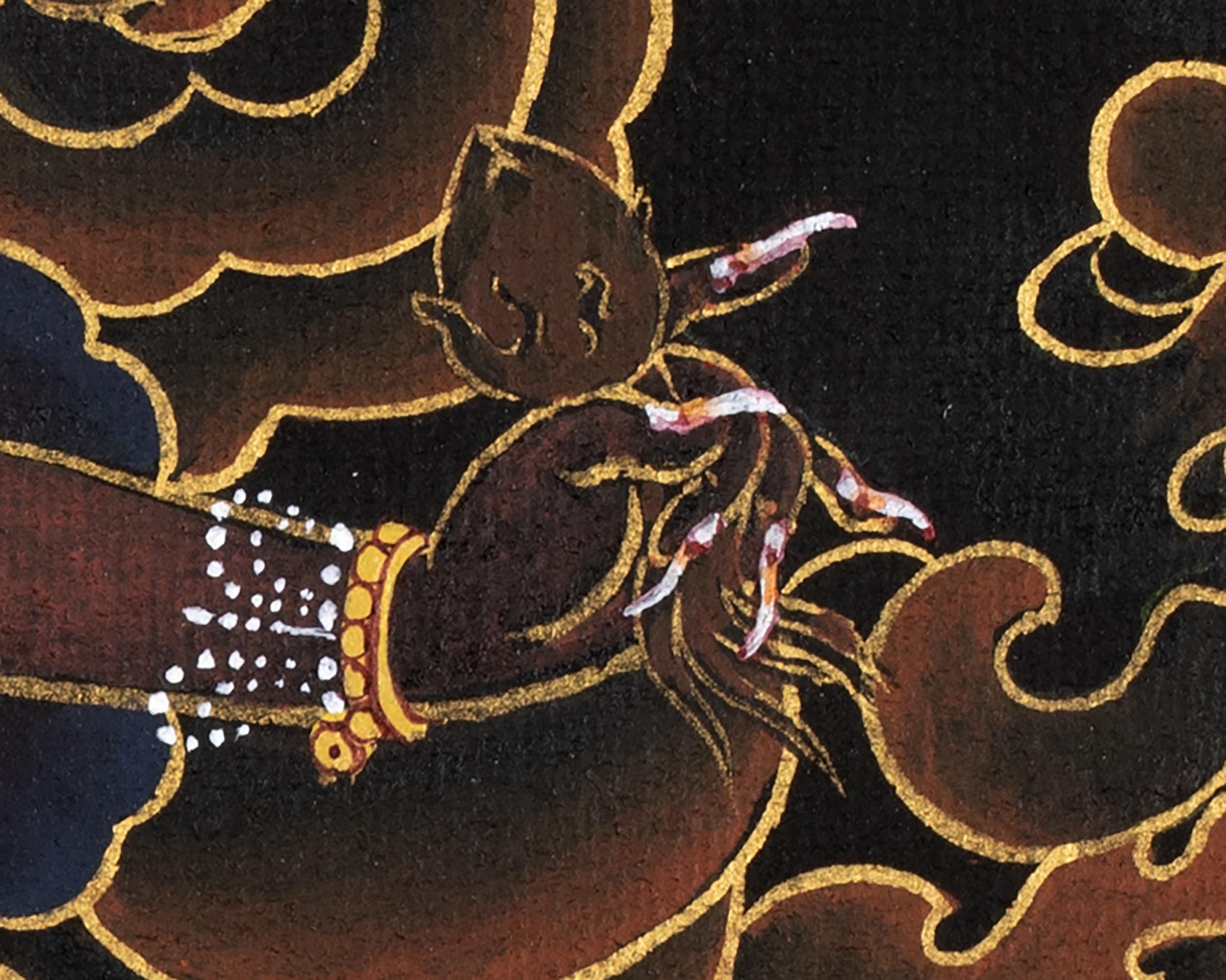 Ekajati Prayer Thangka | Traditional Tibetan Buddhist Painting