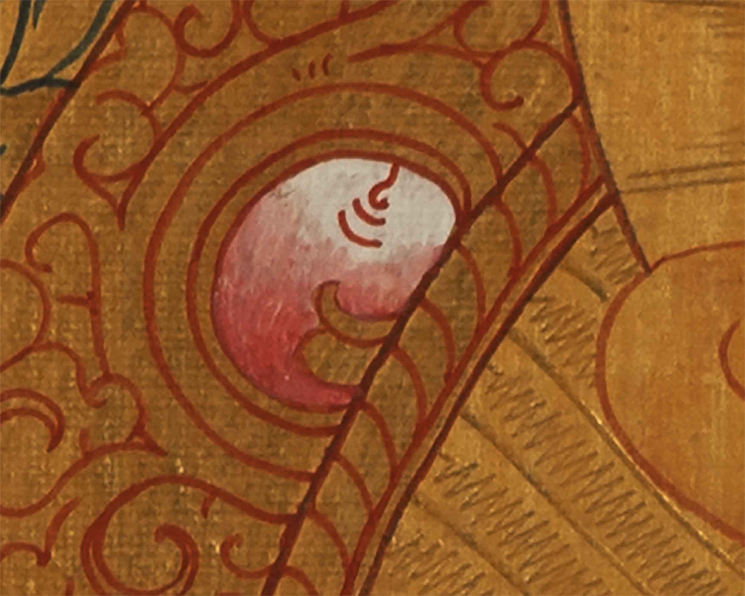 Gold Style Buddha Thangka | Samantabhadra Yab Yum Buddha Art