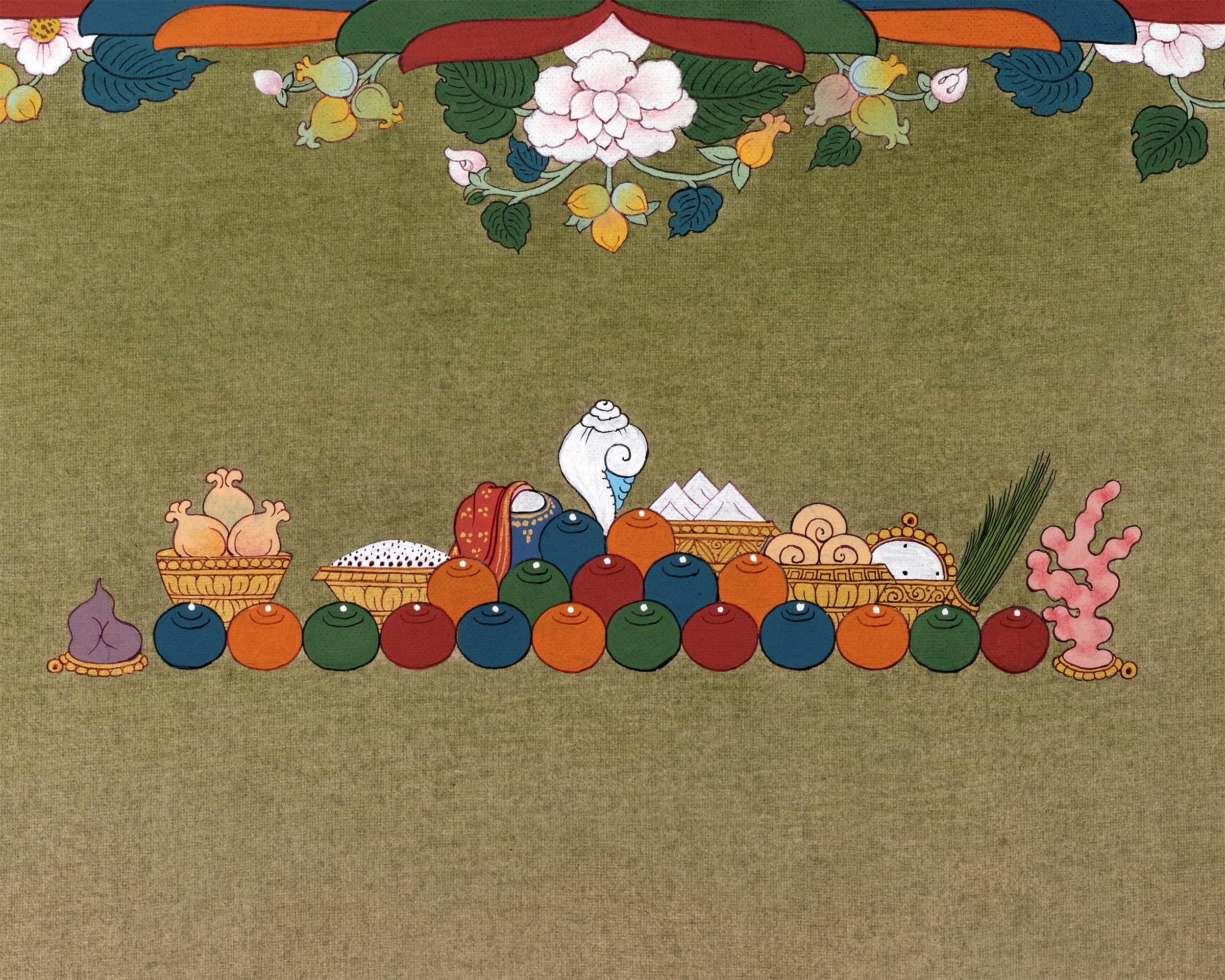 Medicine Buddha Thangka | Thanka Painting | Tibetan Traditional Art