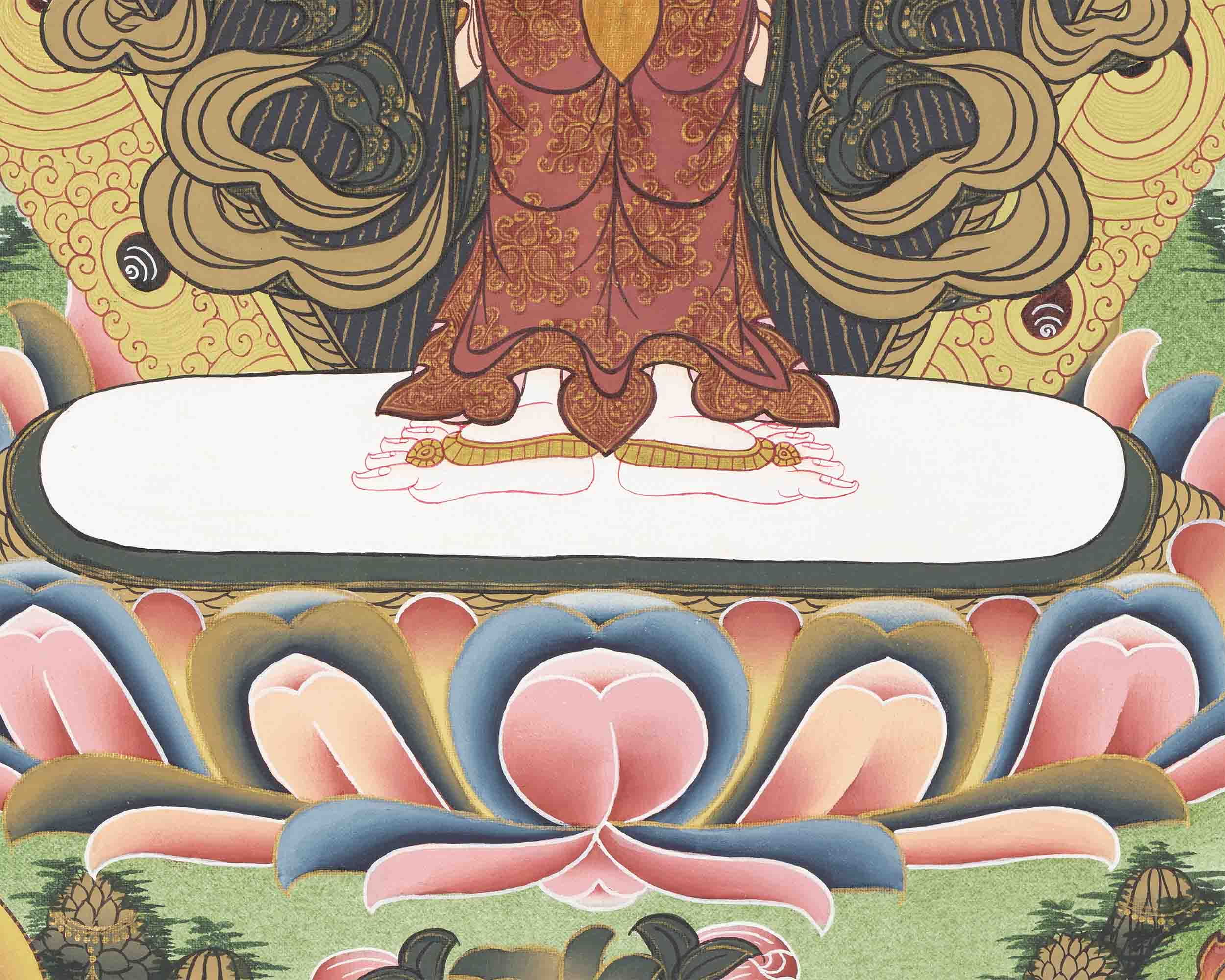 Tibetan 1000 Armed Avalokiteshvara | Thangka Art | Wall Decors