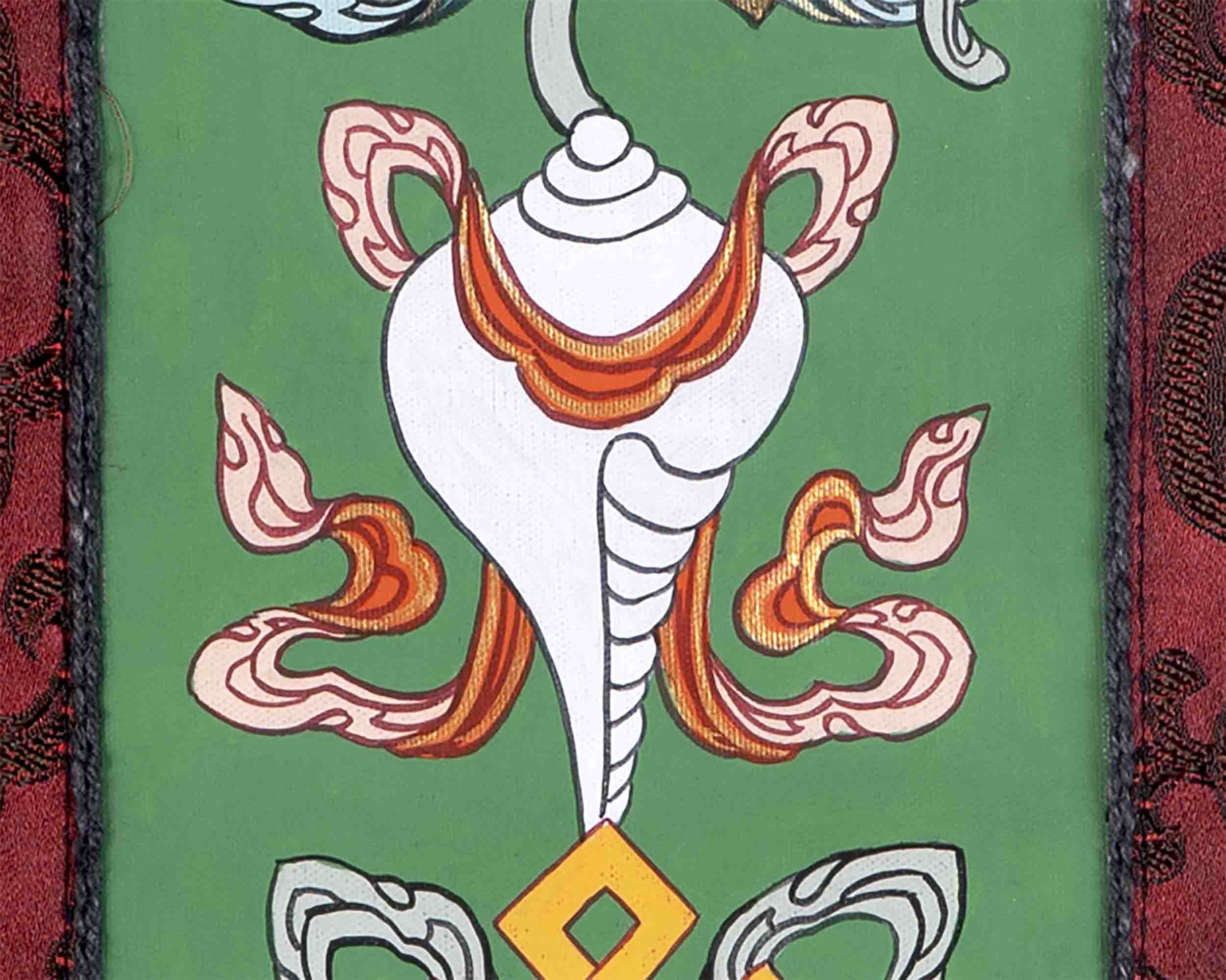 Kalachakra Mantra Thangka | Mindfulness Meditation Object