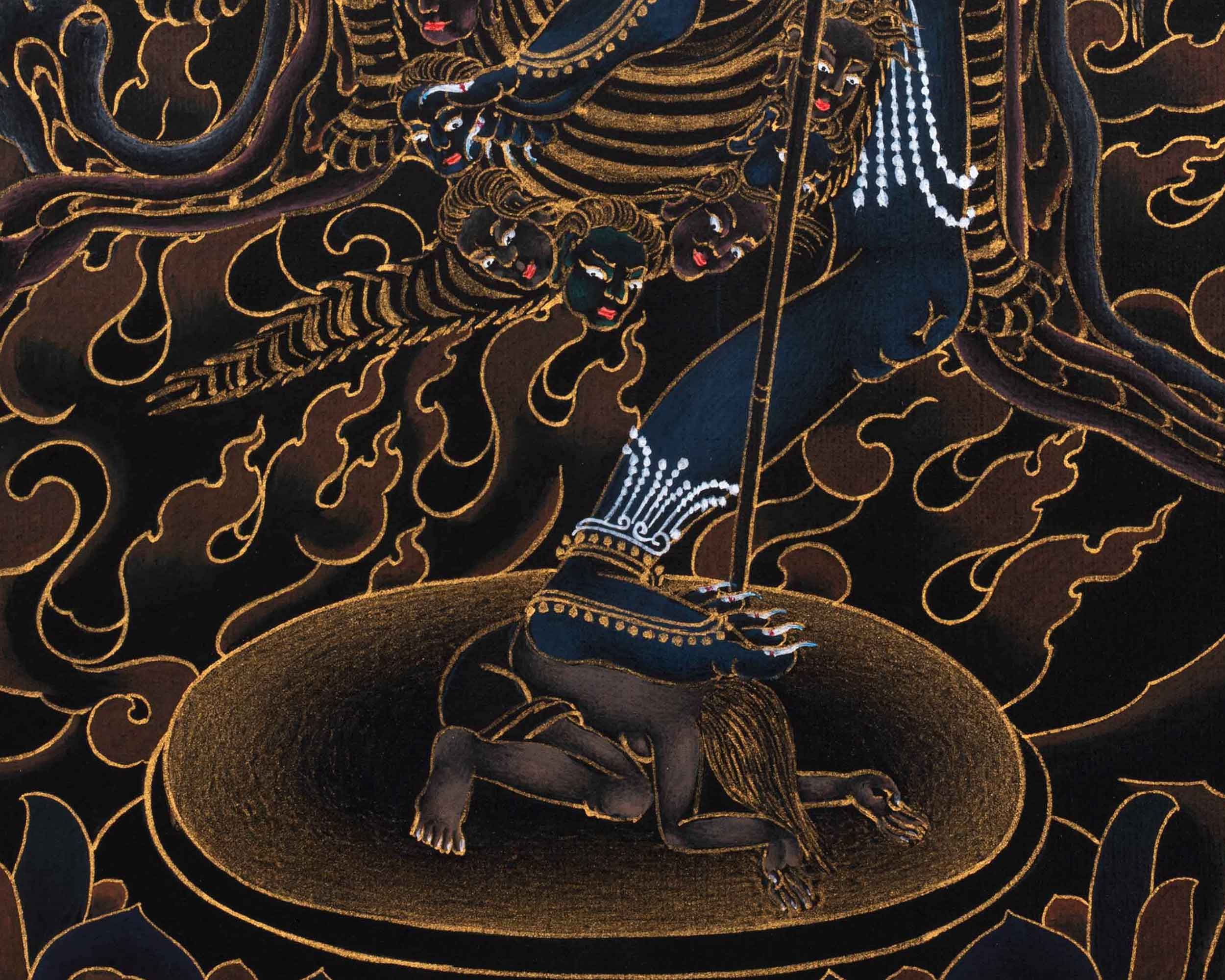 Himalayan Dakini Art For Troma Nagmo Mantra Practice | Feminine Embodiment Of Wisdom