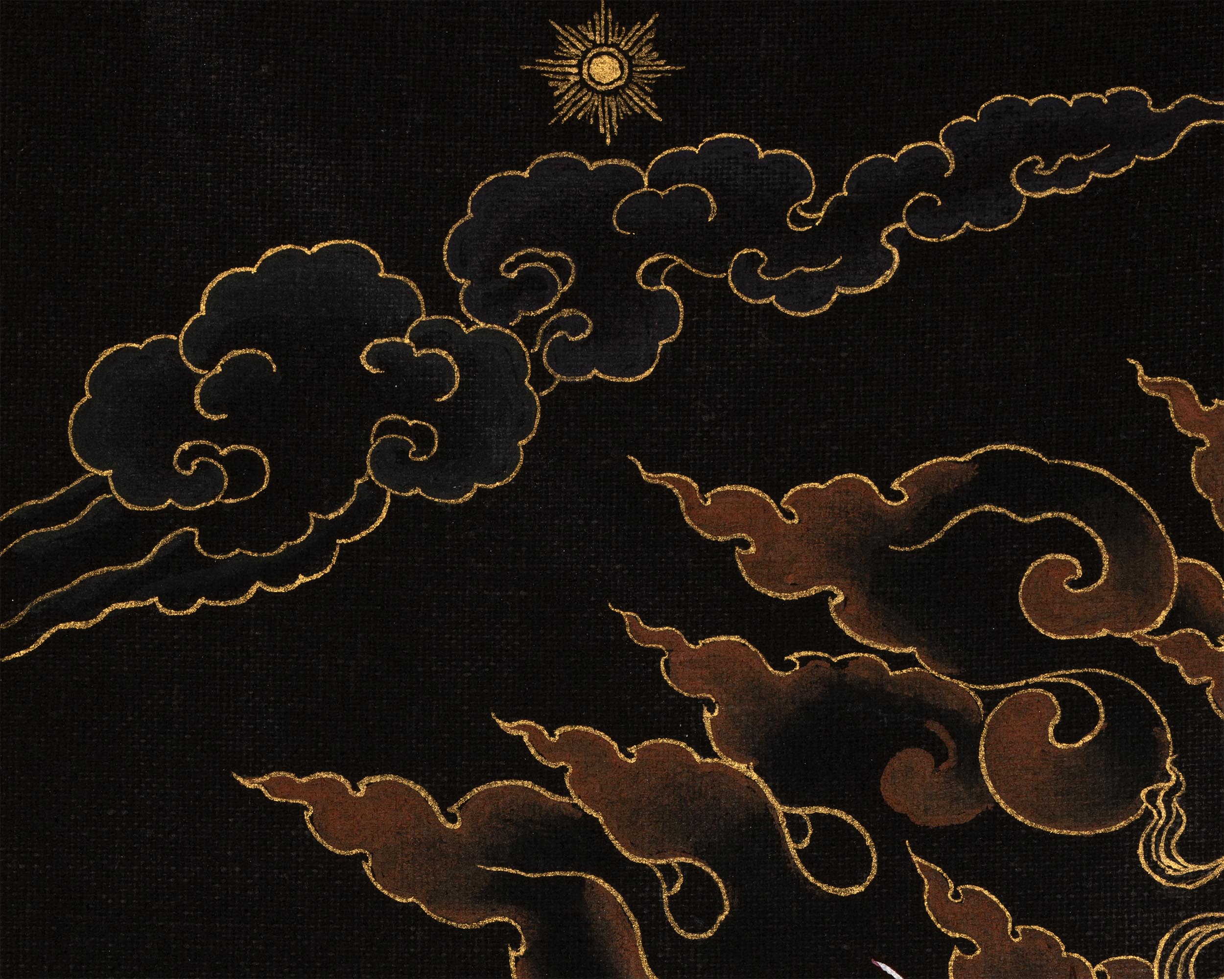 Palden Lhamo Thangka Painting | Hand Painted in Traditional Nakthang Style