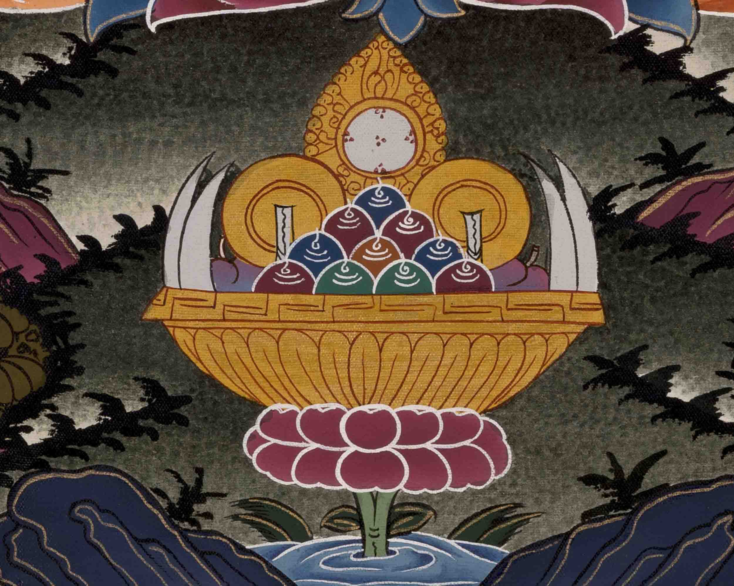 Samantabhadra With Consort | Traditional Art | Wall Decors
