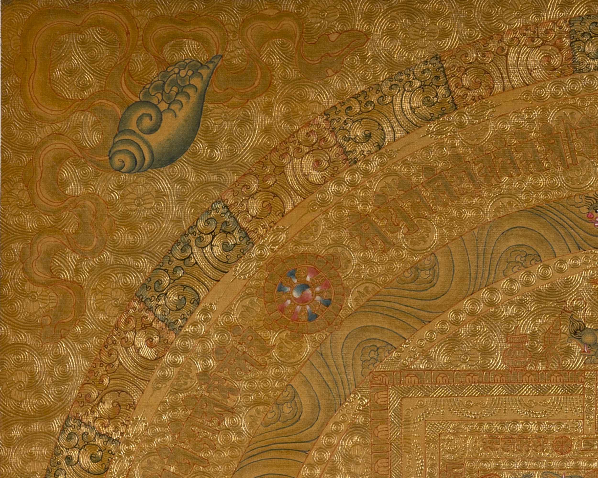 Kalachakra Mandala Thangka Painting | Mandala Design