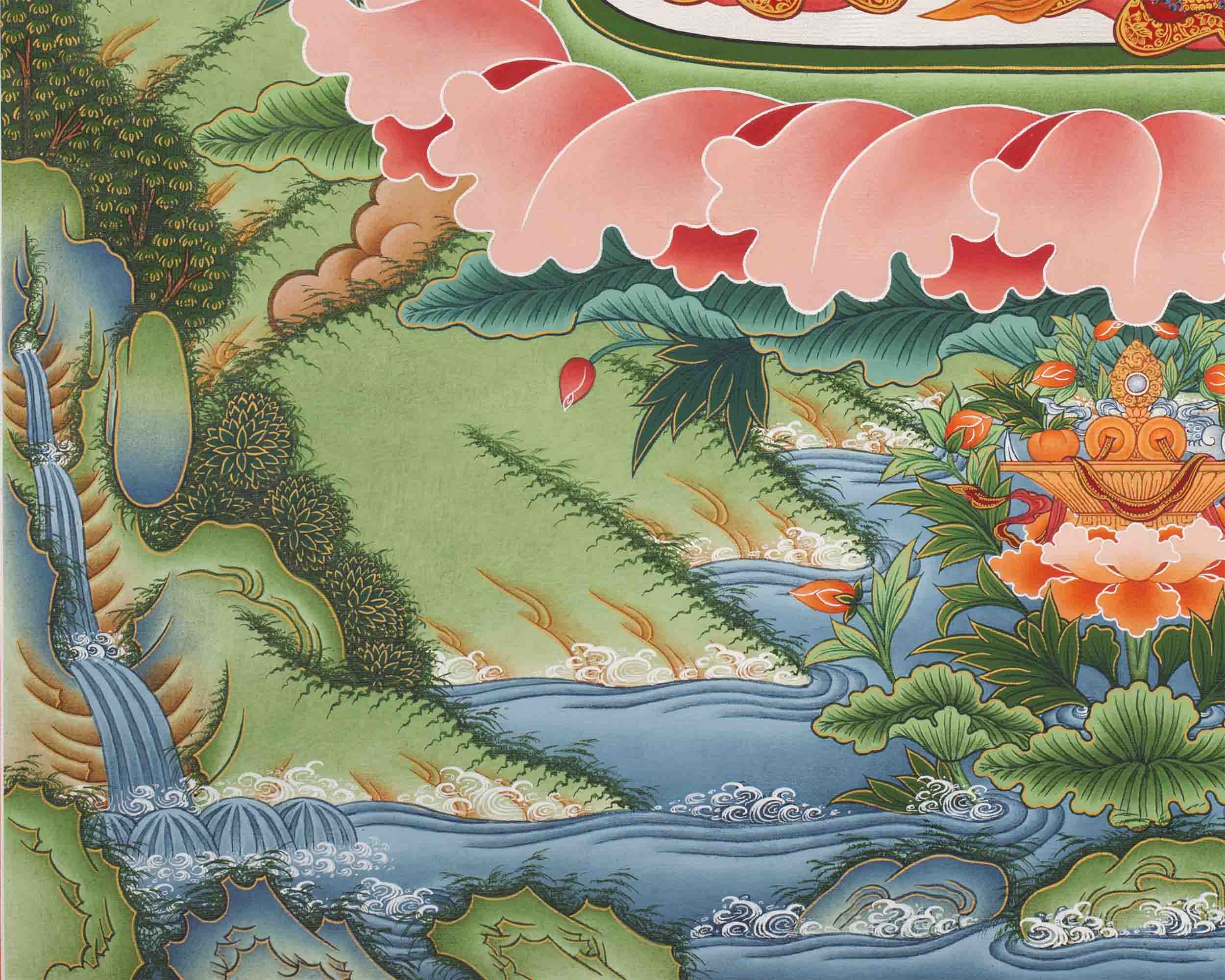 Manjushree Print | Traditional Artwork | Wall Decorations