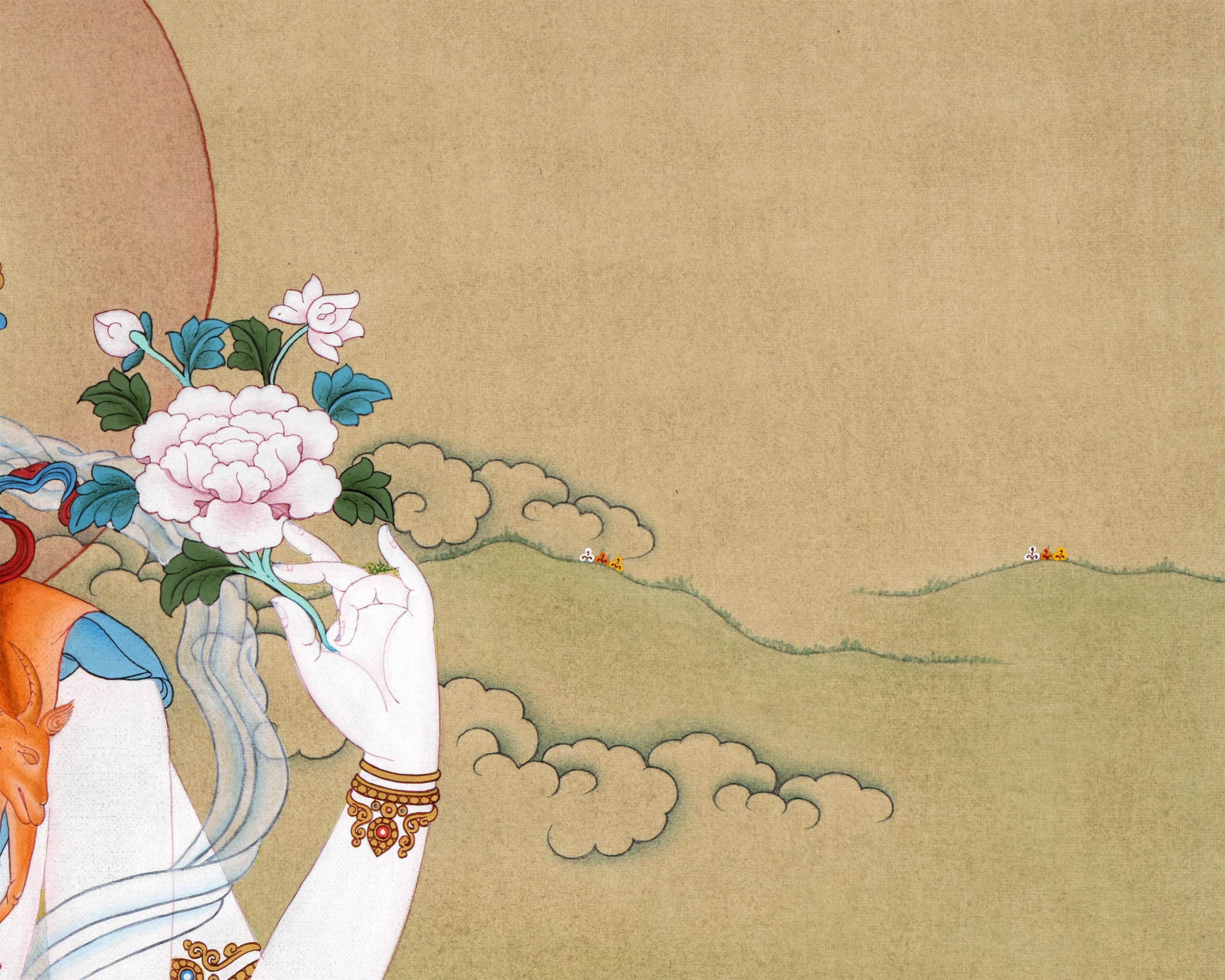 Traditional Chenrezig Thangka | Avalokiteshvara Painting