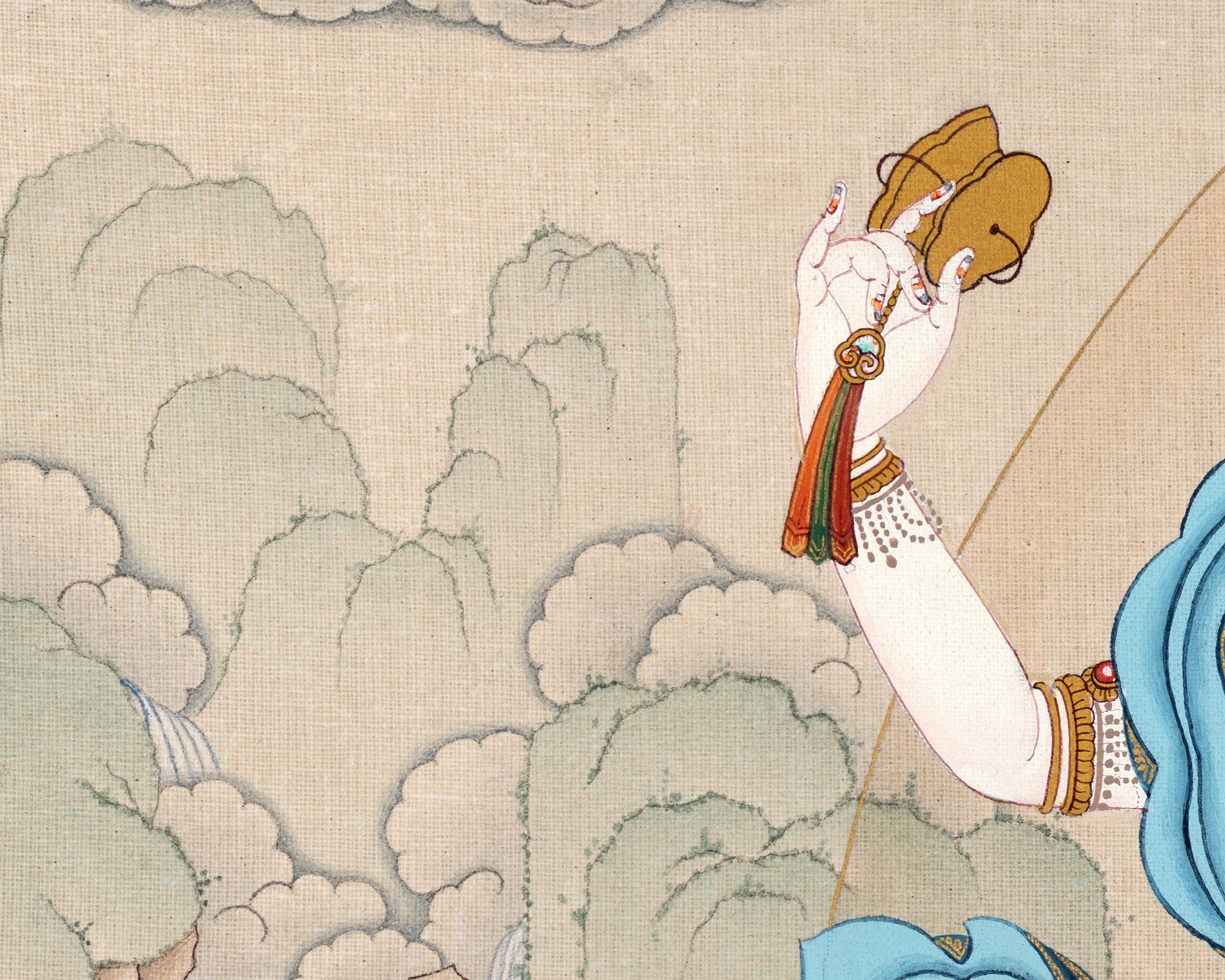 Machig Labdron Thangka | The Yogini Of Tibet | Dakini Of Chod