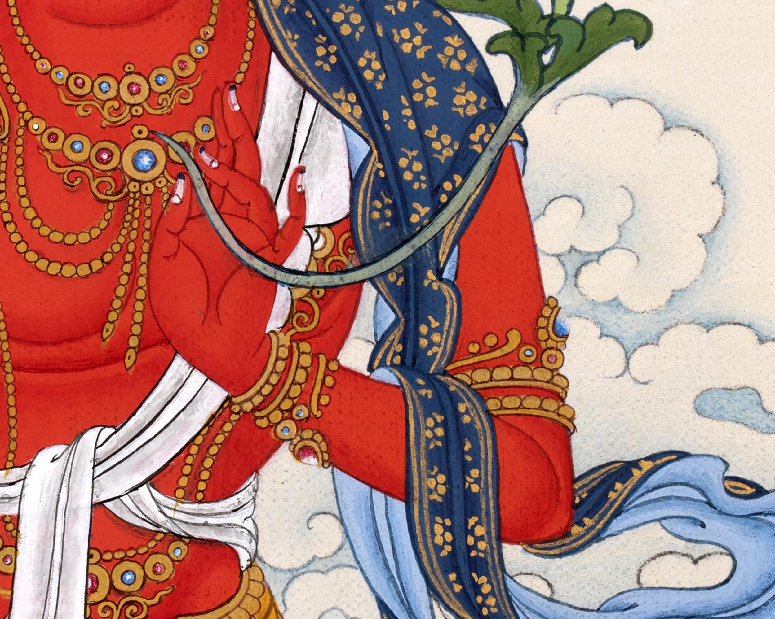 Red Tara Thangka | Saviouress Deity
