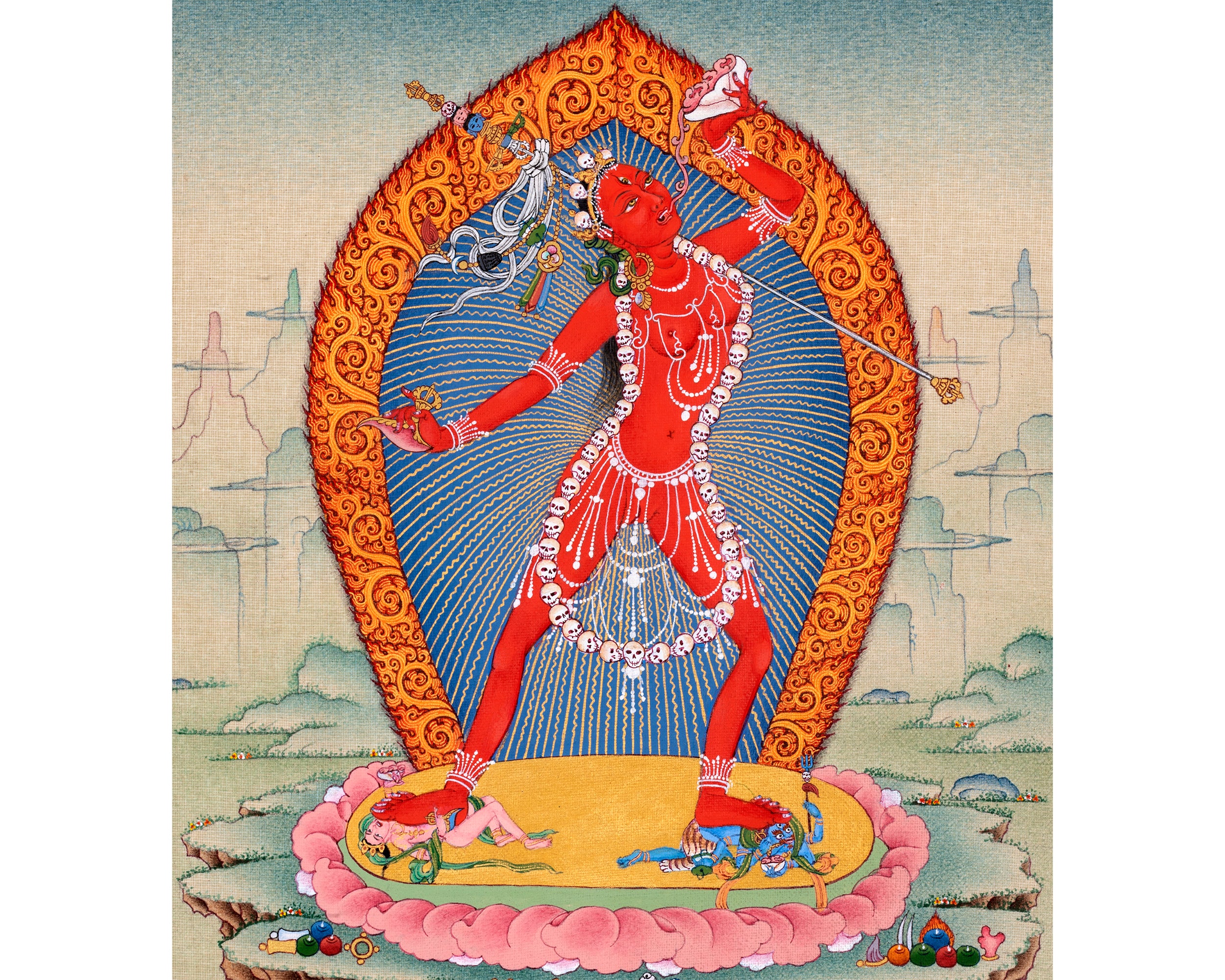vajrayogini thangka