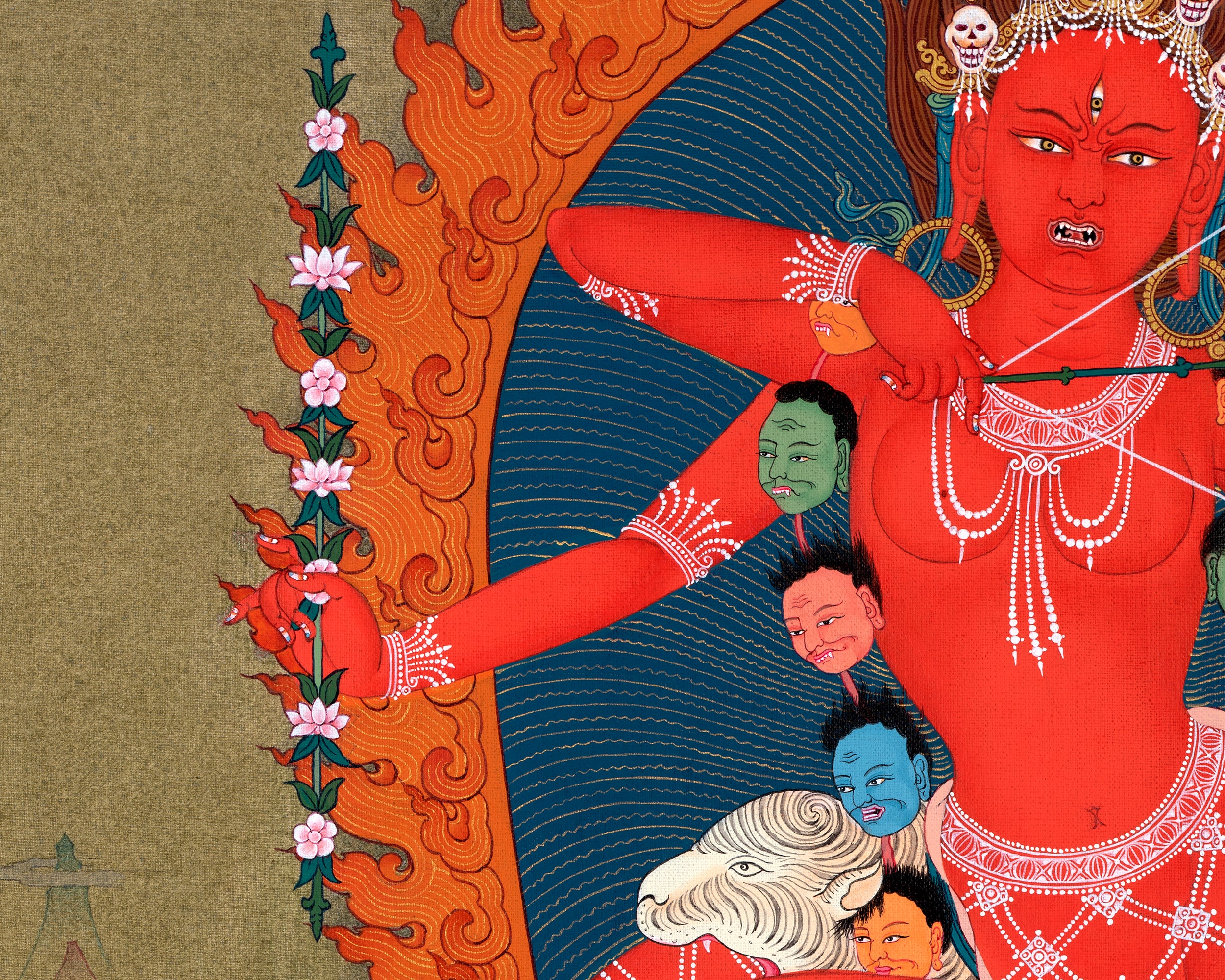 Kurukulla Thangka | Dakini Painting| Tibetan Buddhist Art