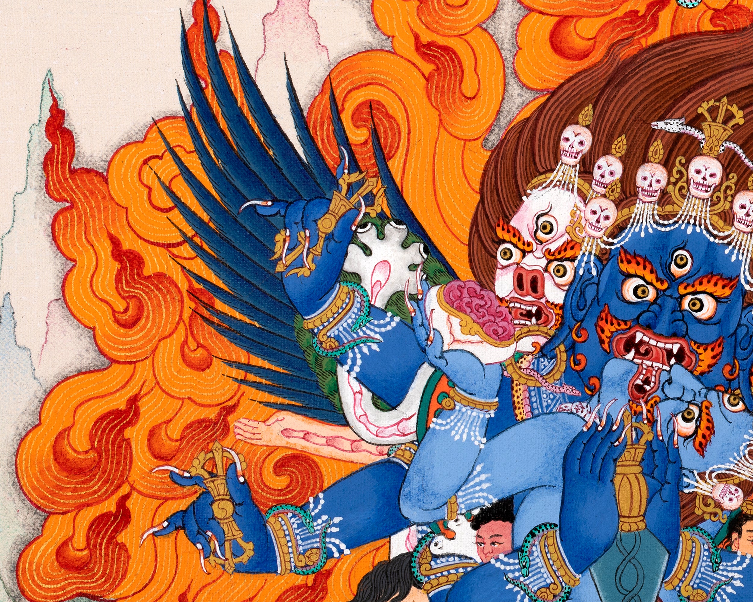 Vajrakilaya Thangka | Yidam
