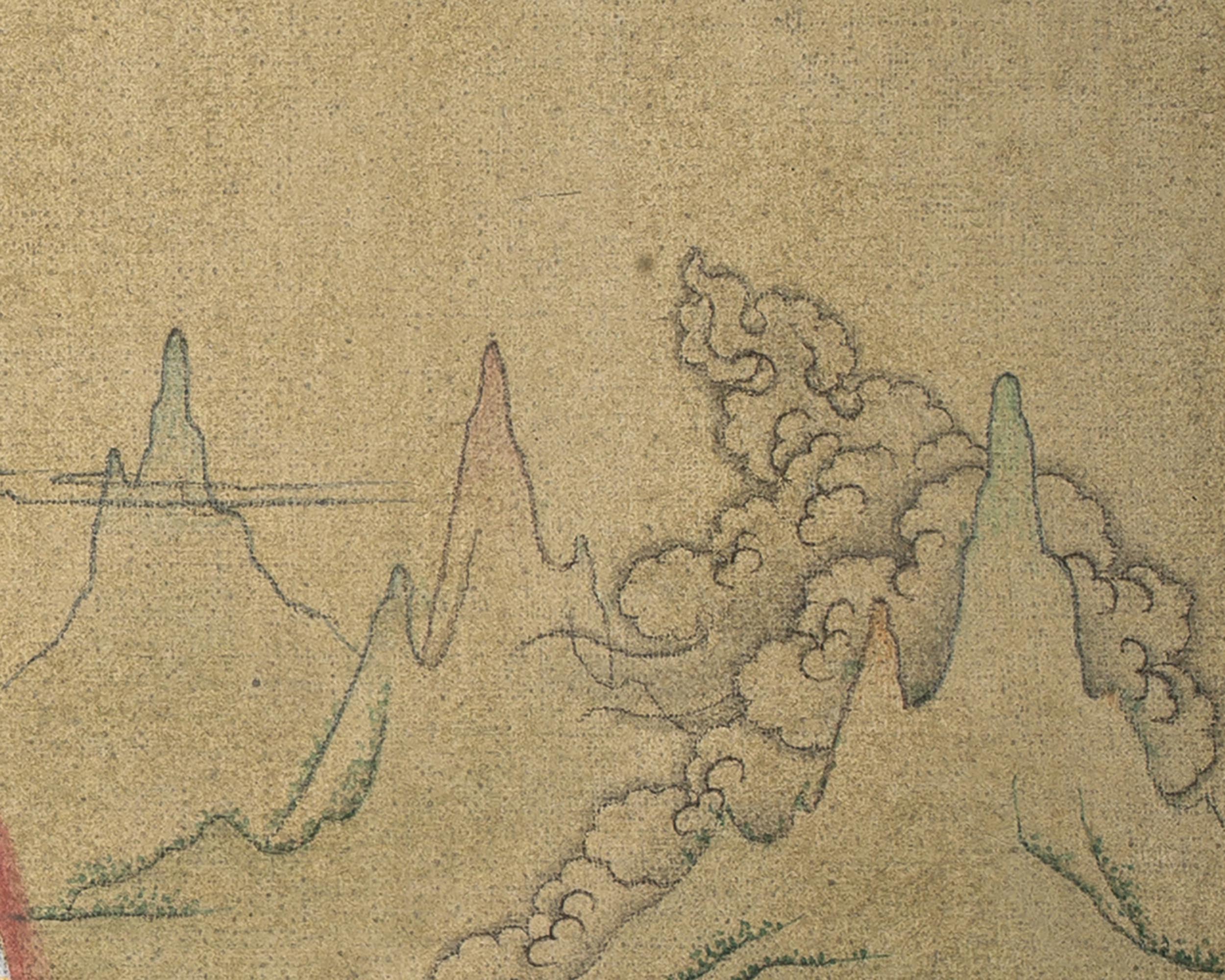 Manjushri Thangka | Bodhisattva painting | Traditional Thangka