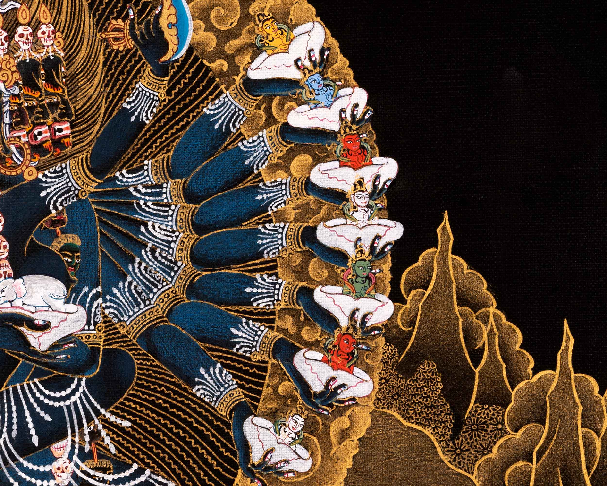 Hevajra Tantra Thangka | Sacred Art for Daily Practice