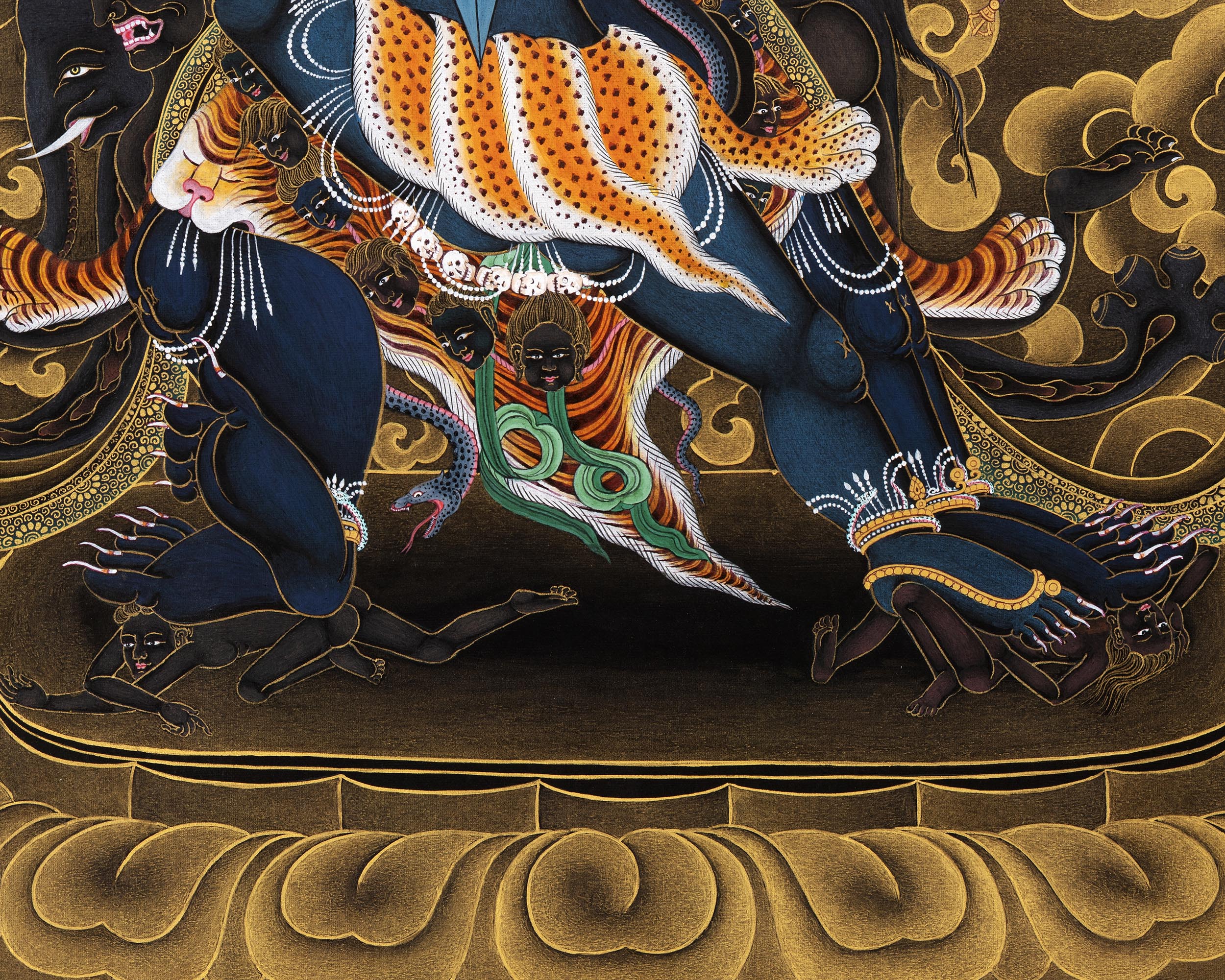 Vajrakilaya Thangka | Tibetan Yidam Art