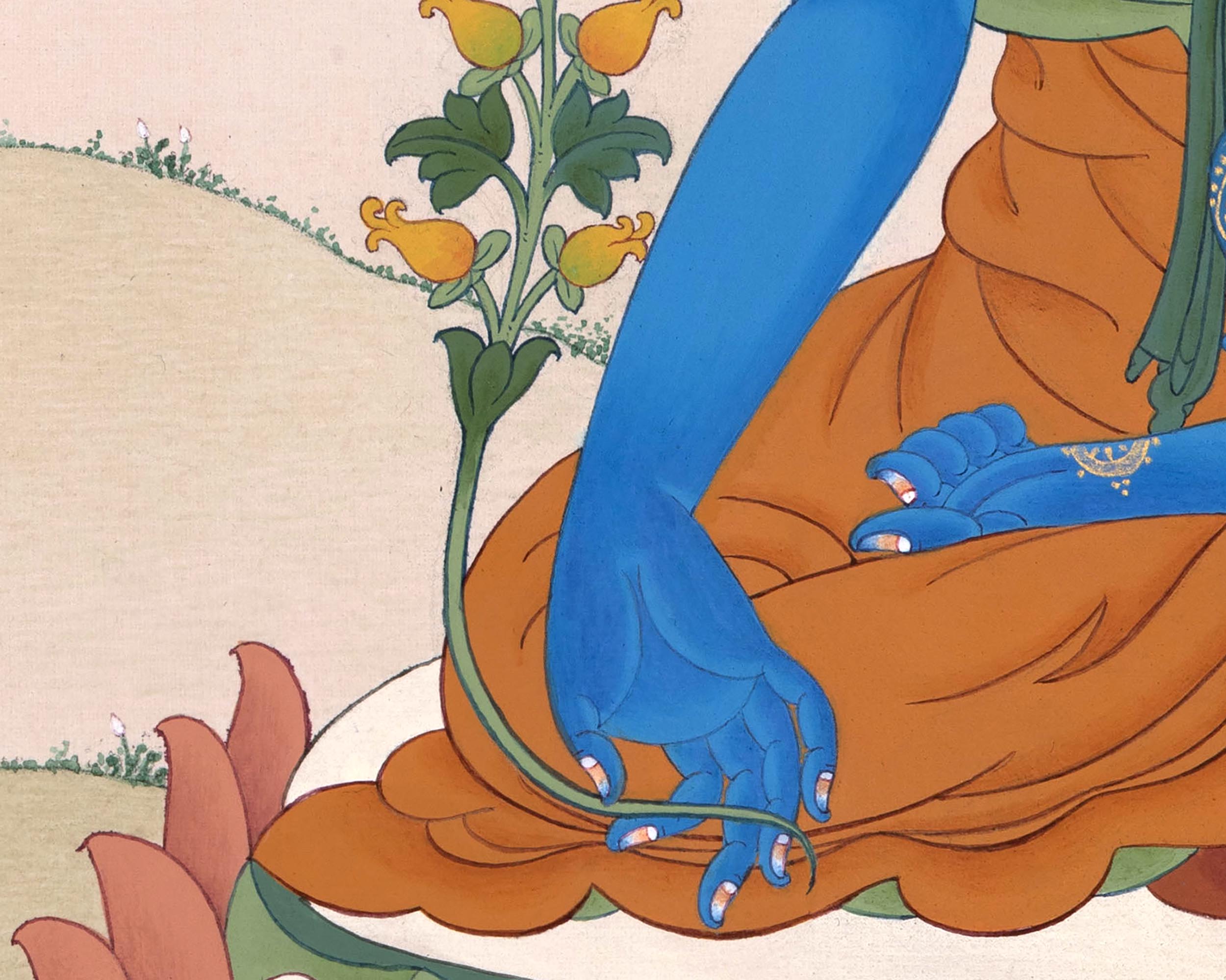 Medicine Buddha Thangka | Tibetan Buddhist Art