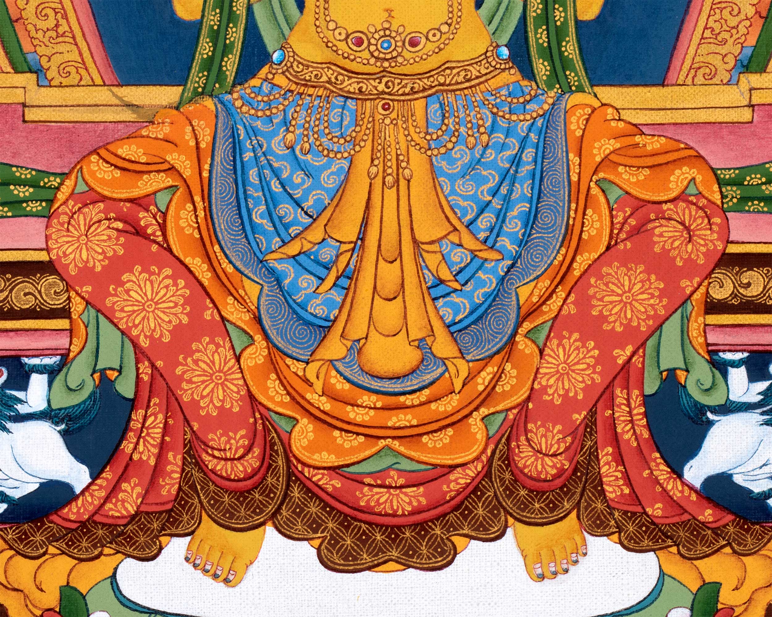 Maitreya Future Buddha Thangka | Tibetan Buddhist Painting | Himalayan Art