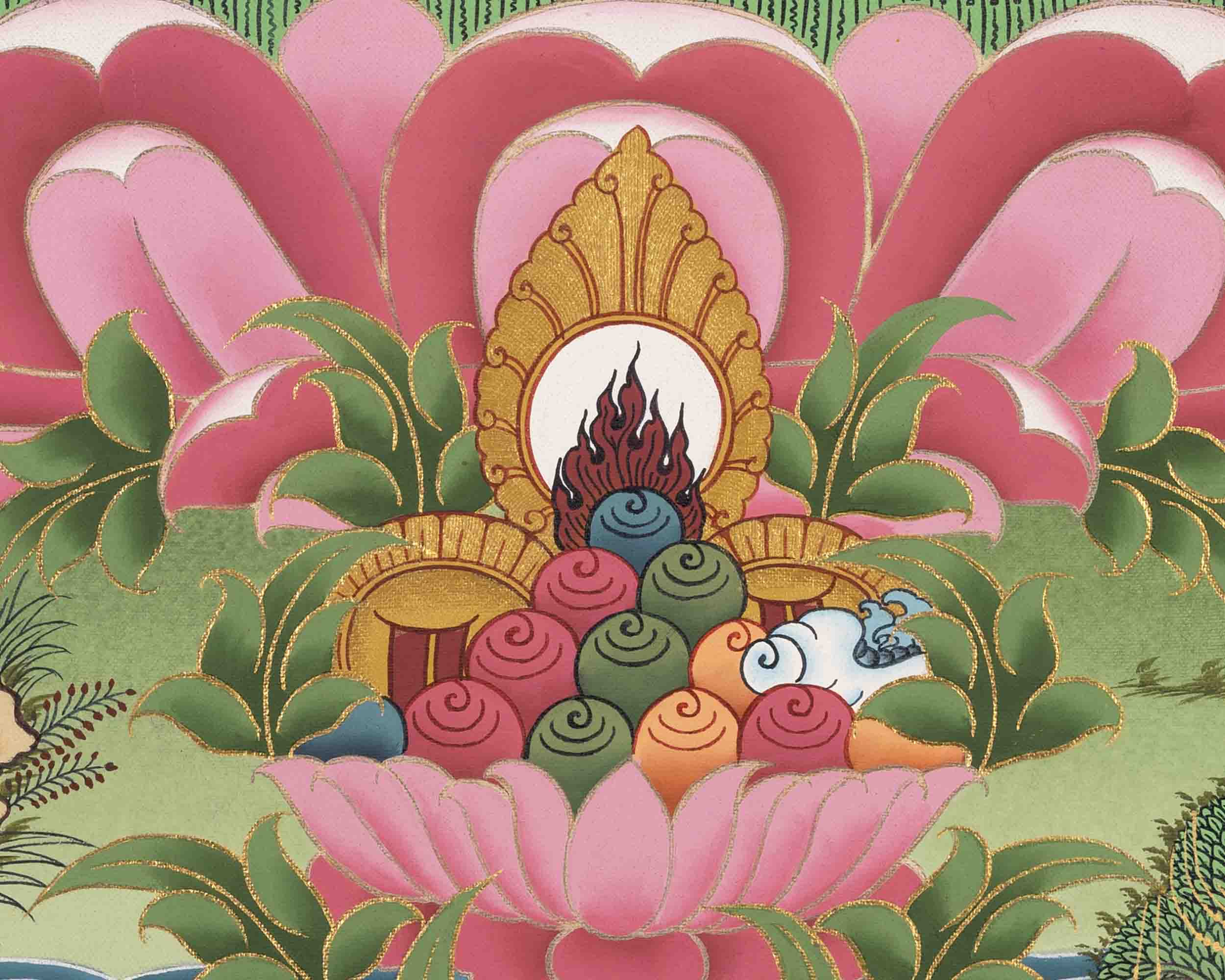White Tara Art | Traditional Tibetan Art | Wall Decors