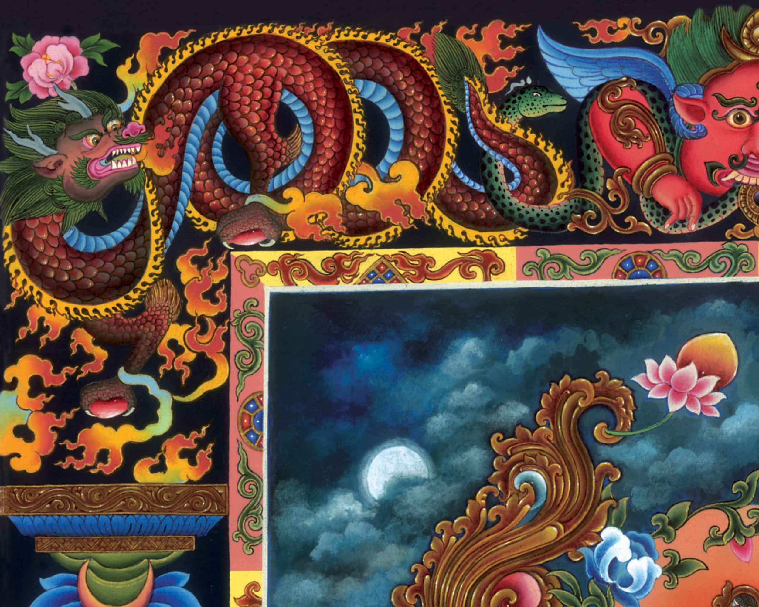 Tibetan Green Tara Prints | Giclee Canvas Digital Prints