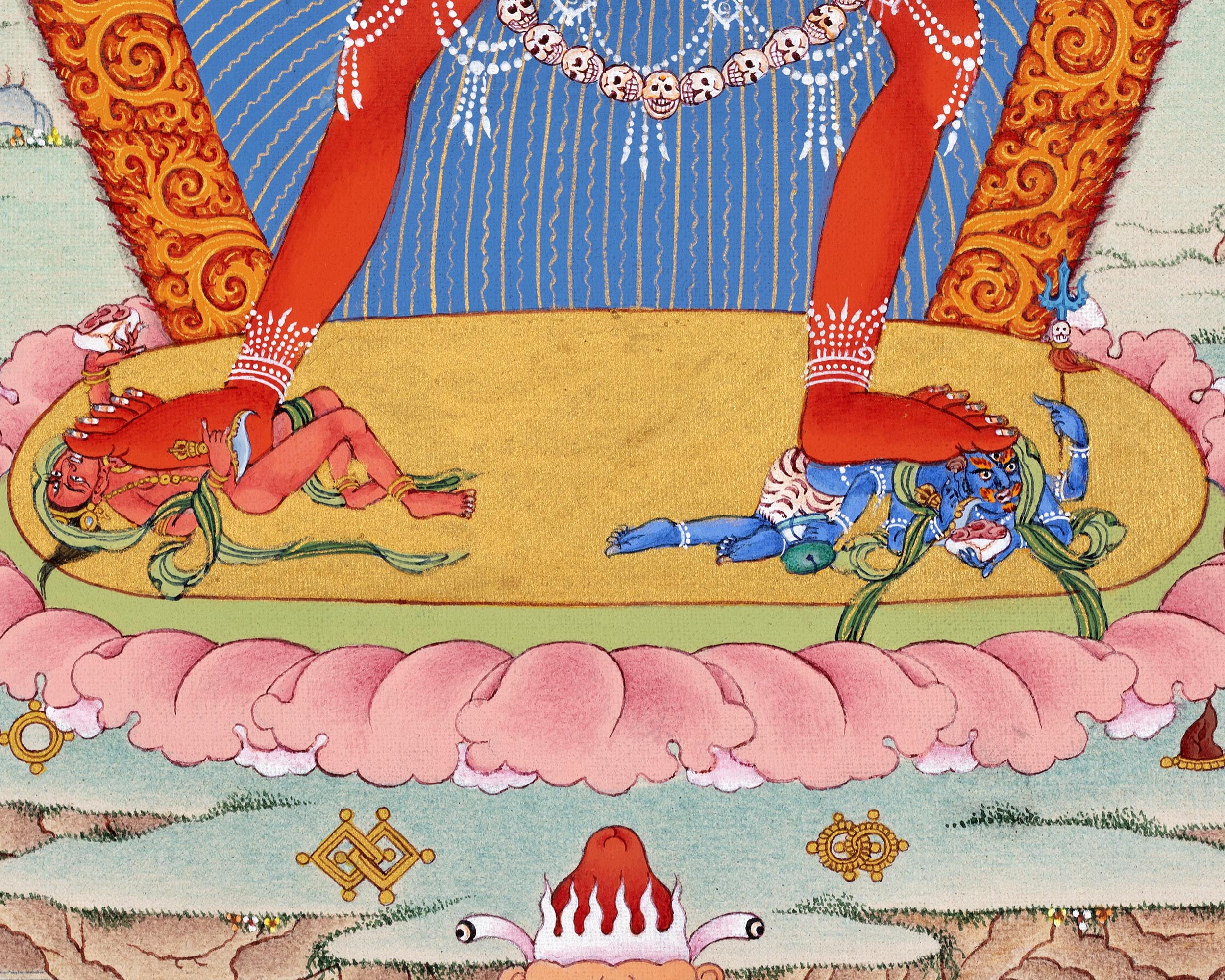 Vajrayogini Dakini Thangka | Hand Painted Tibetan Art