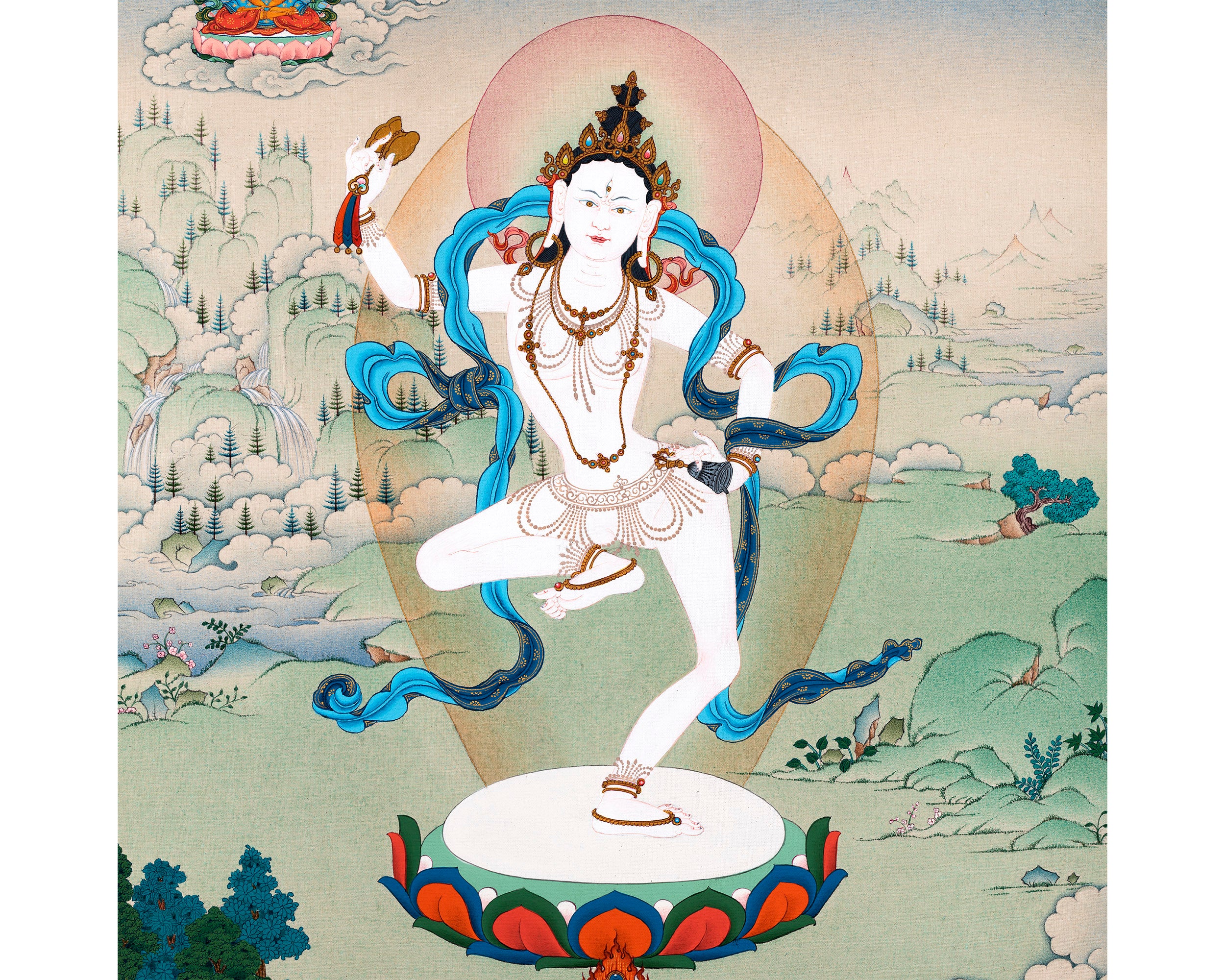 Machig Labdron Thangka