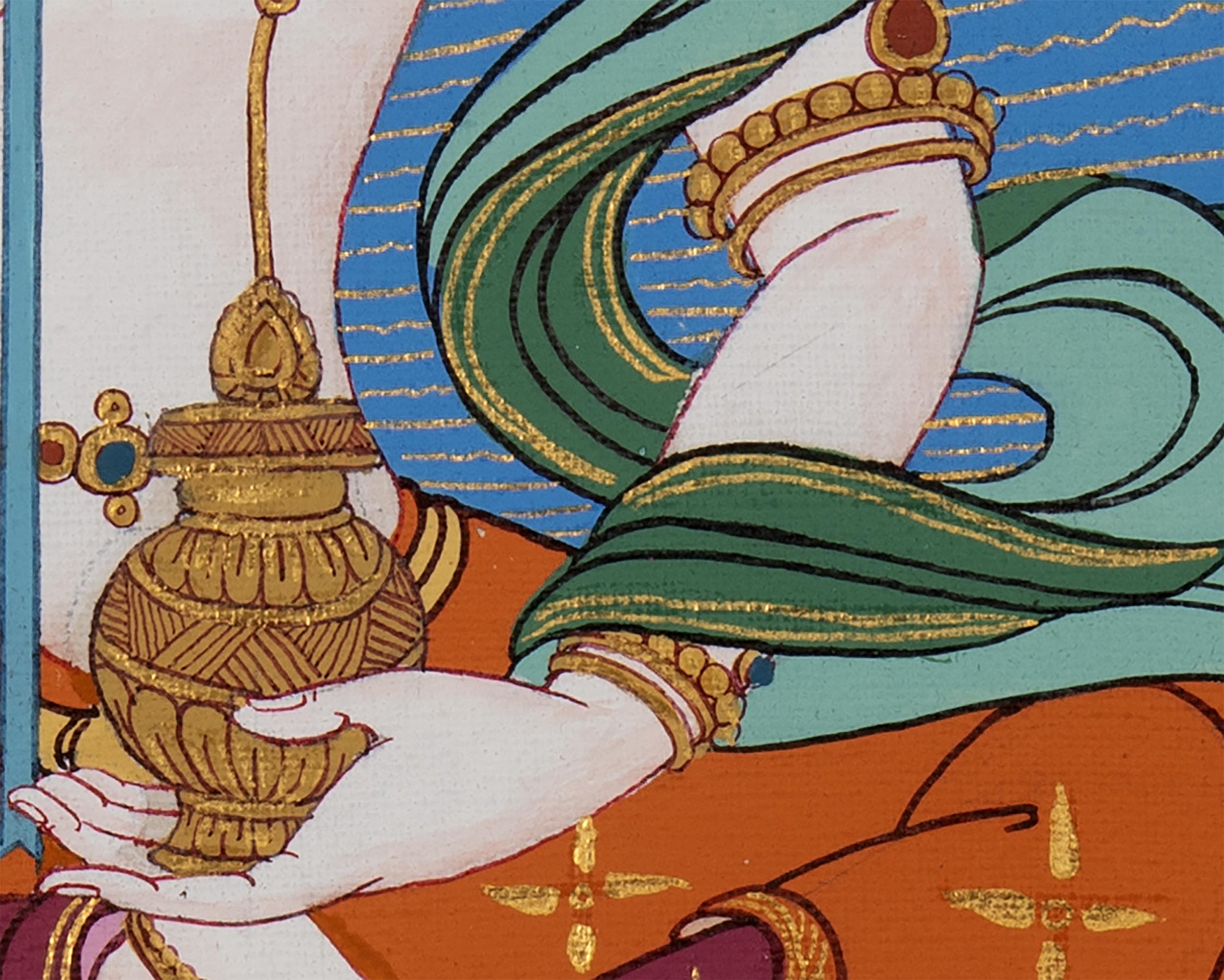 Dakini Mandarva | Guru Padmasambhava Consort | Thangka Art