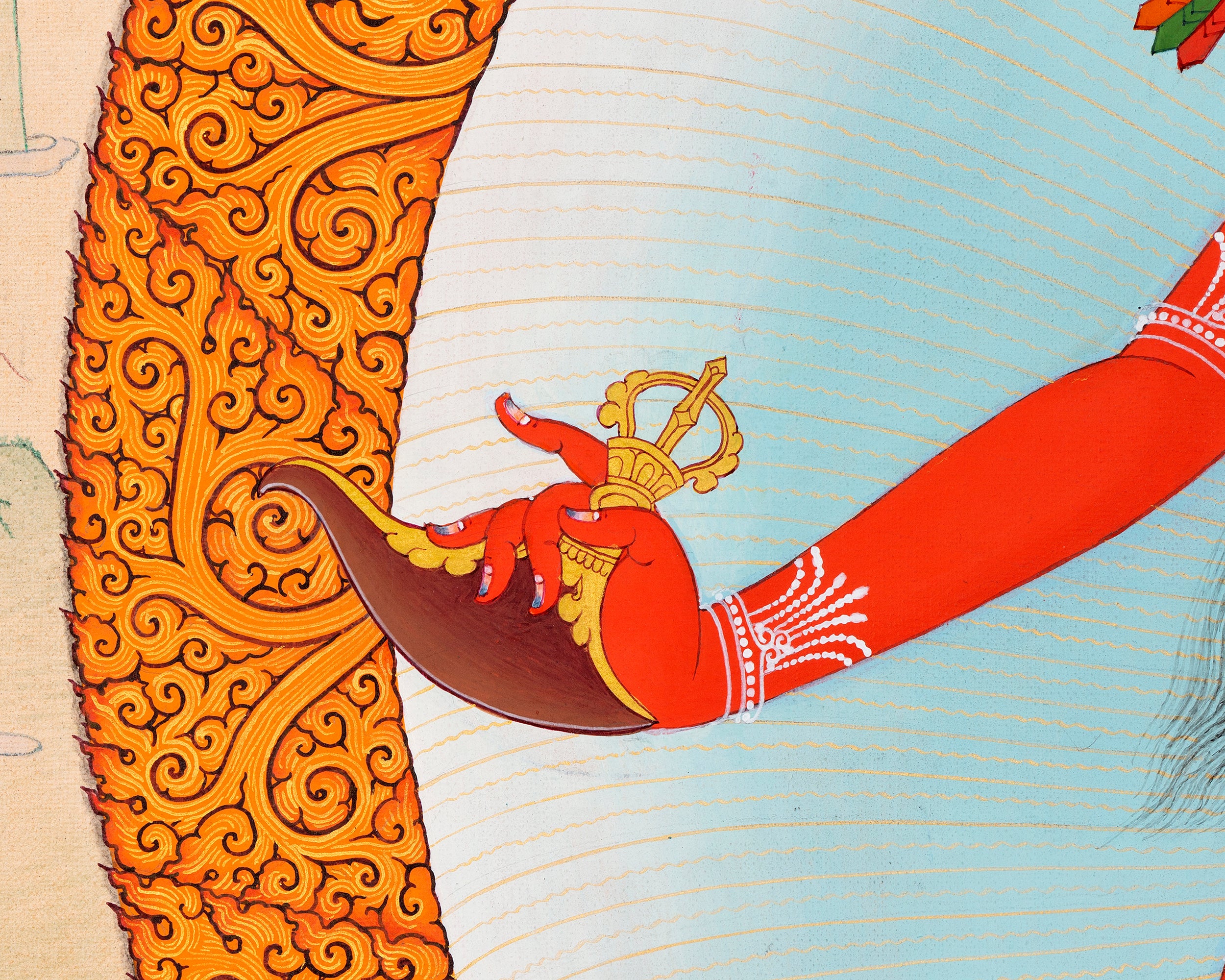 Vajrayogini Thangka | Tibetan karma Gadri Painting