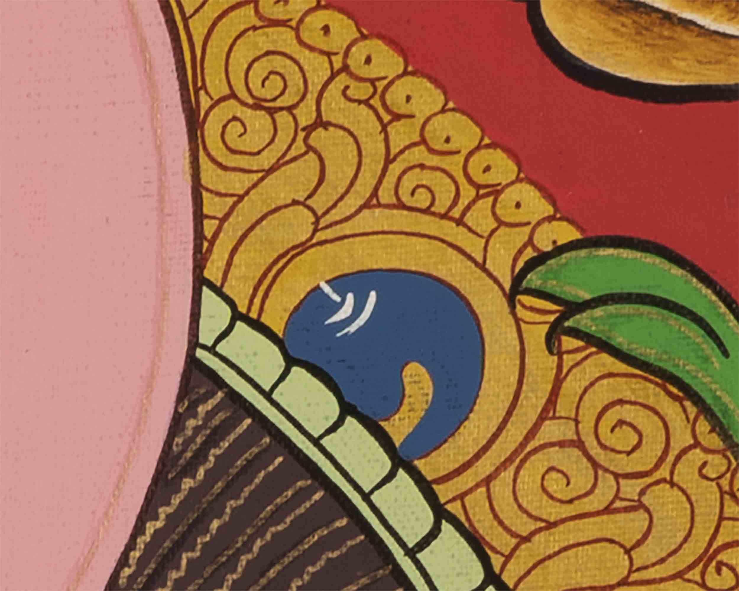 Yab Yum Buddha Shakti Thangka | Original Hand PaintedThangka