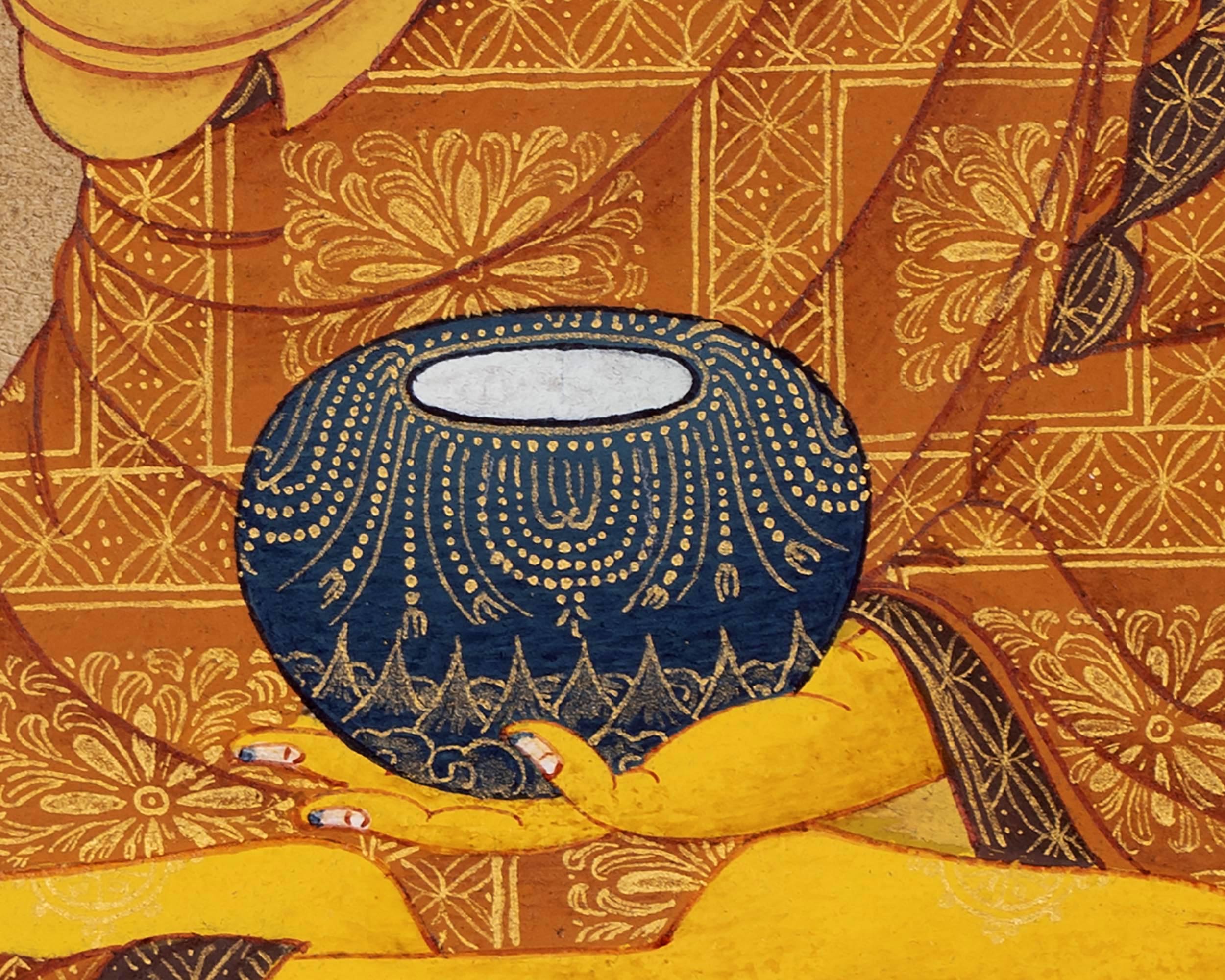 Shakyamuni Buddhist Thangka | Tibetan Buddha Thangka Painting | Himalayan Art