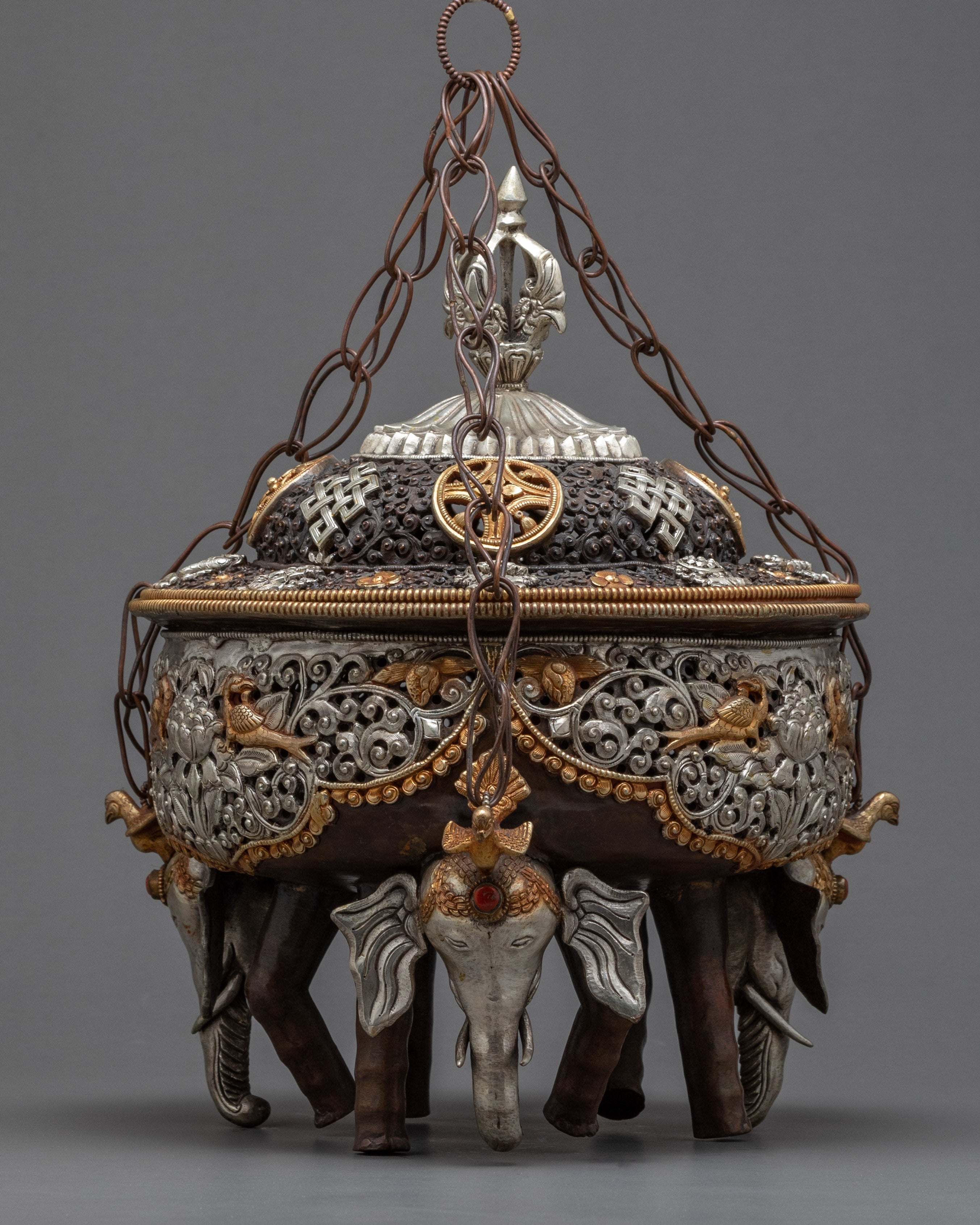 Silver Plated Incense Burner
