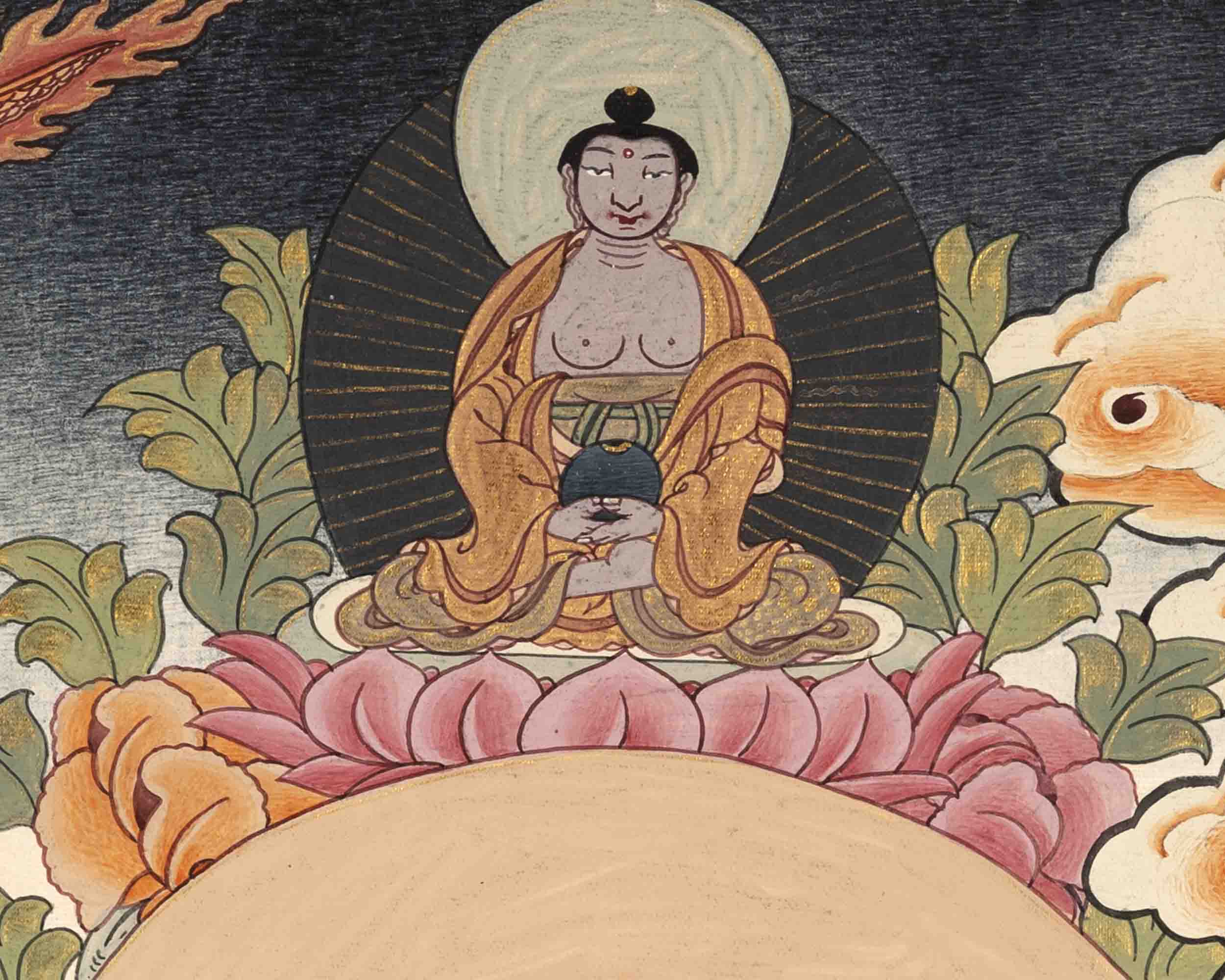 Yab Yum Buddha Thangka | Religious Painting