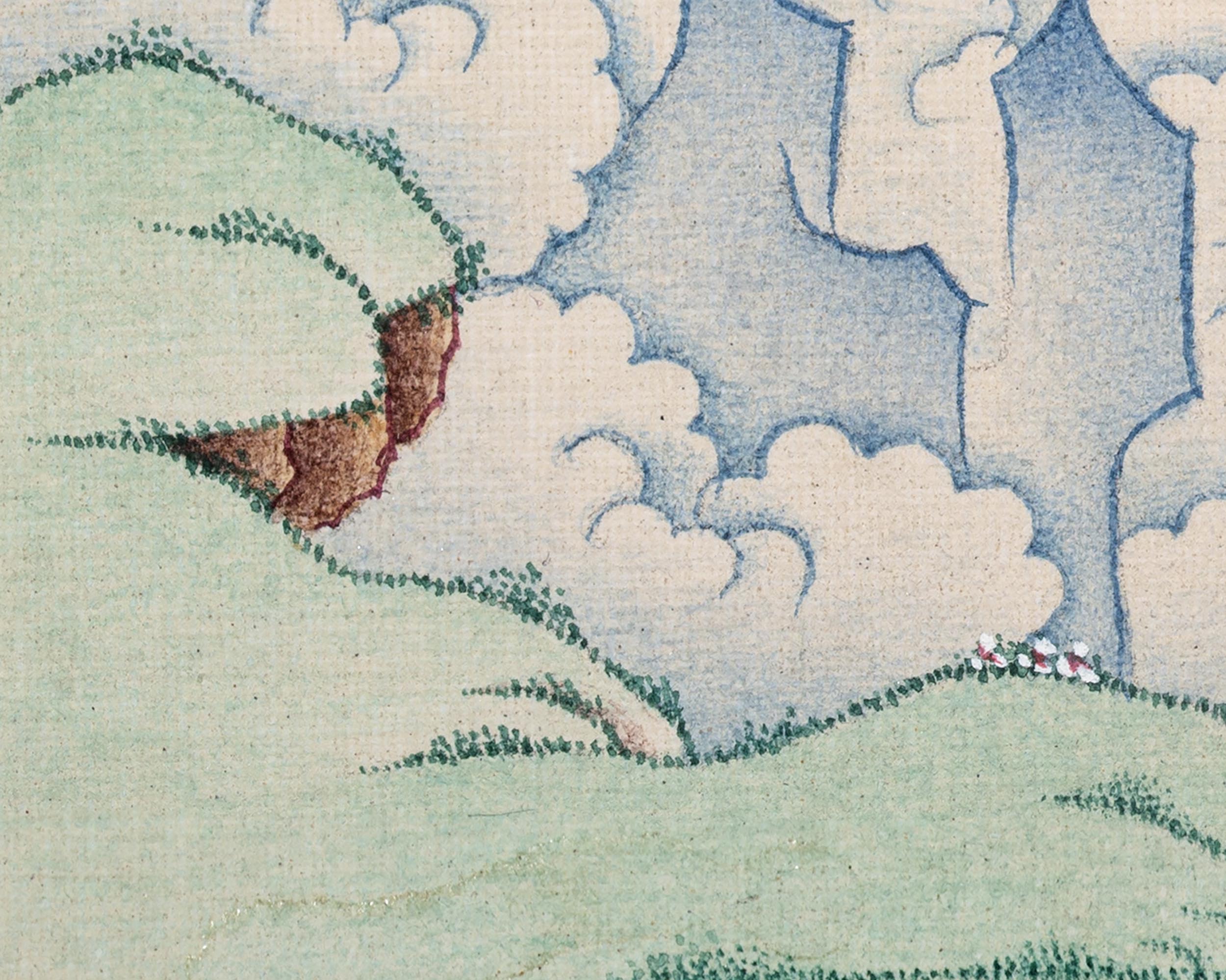 White Tara Thangka, Hand Painted Tara Painting, Tibetan Buddhist Art, Vajrayana painting