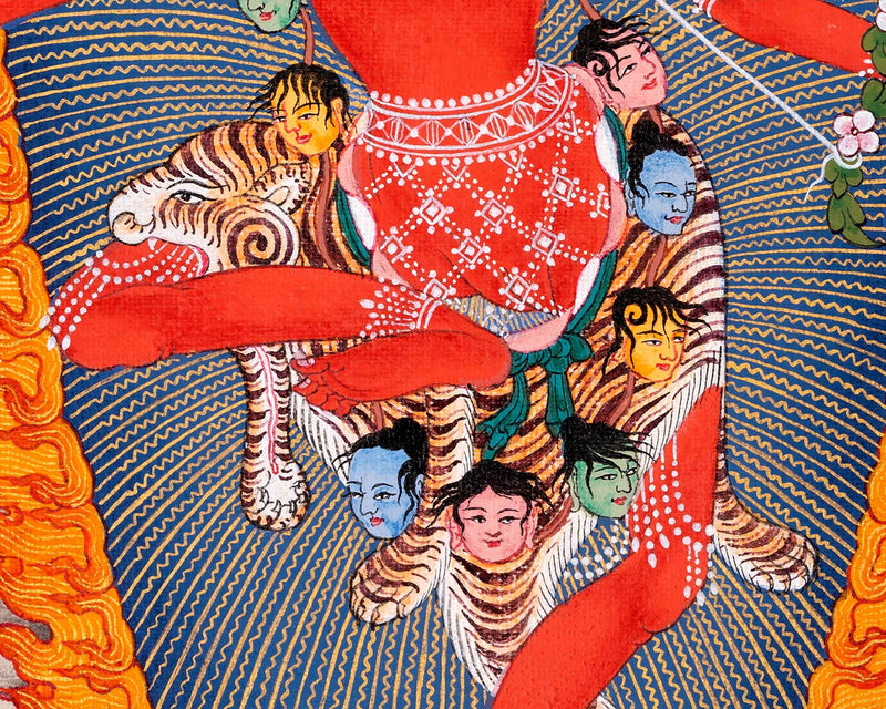 Kurukulla Dakini | Traditional Hand Painted Art
