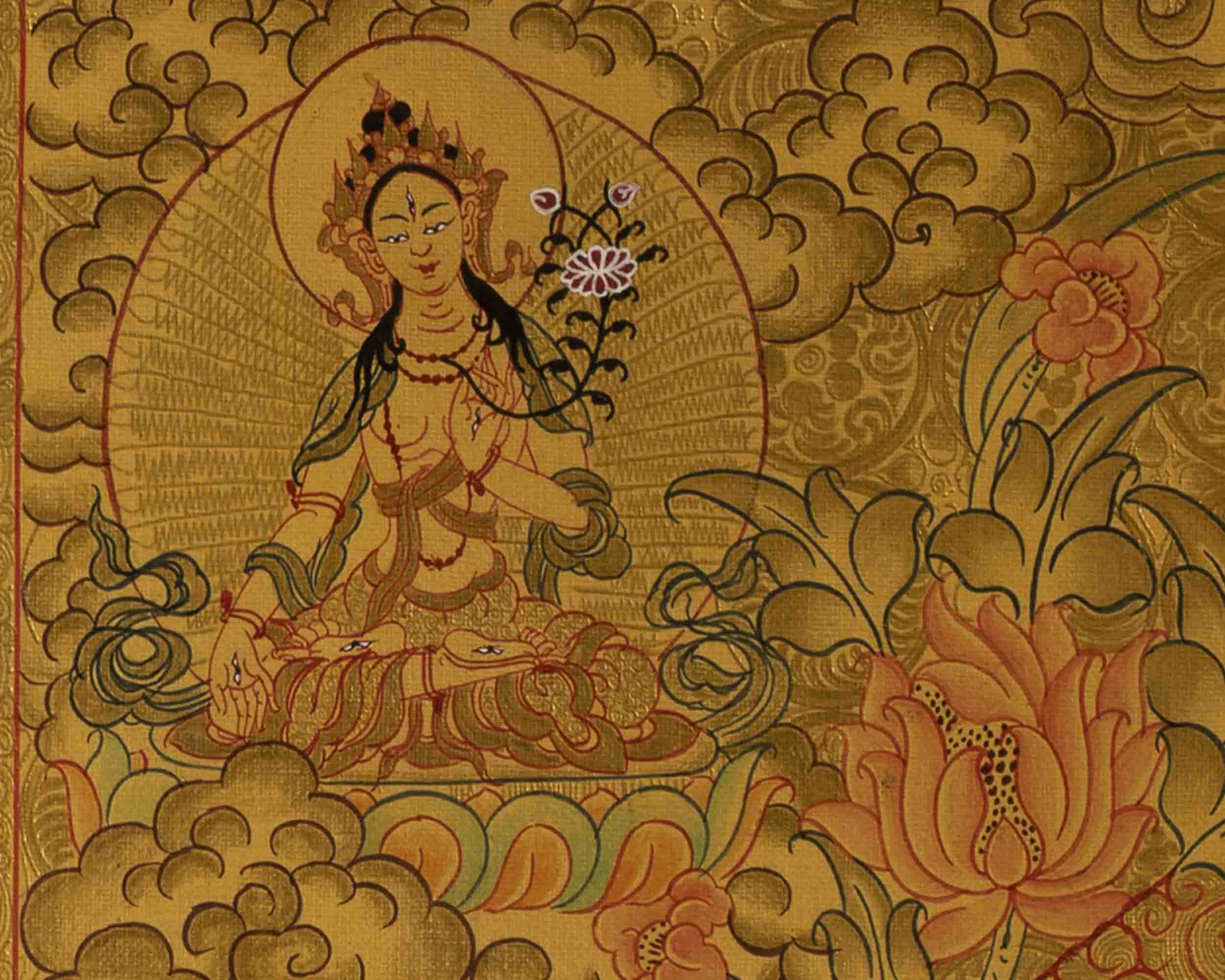 1000 Armed Avalokiteshvara Thangka | Wall Hanging Decoration