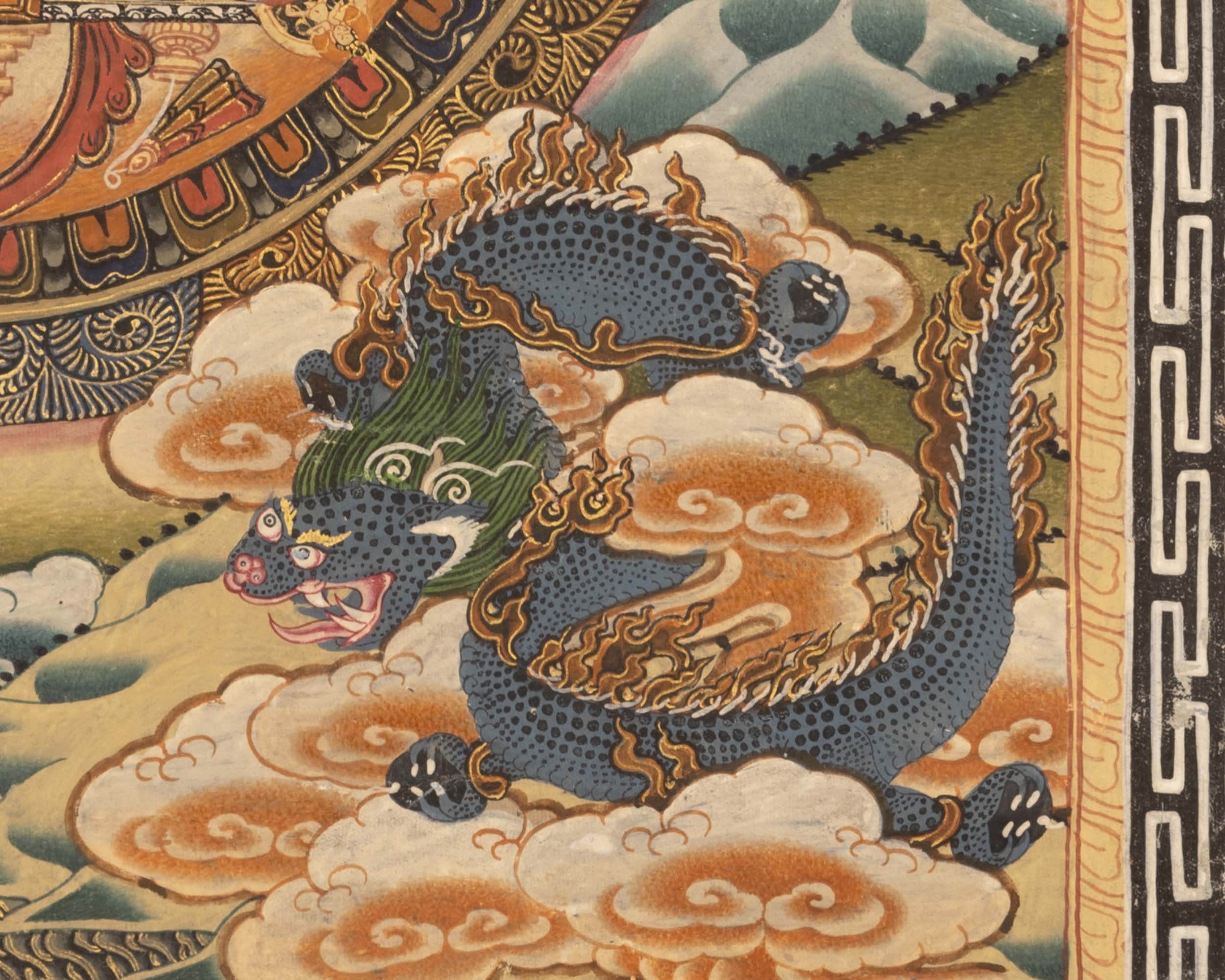 Buddhist Mandala Thangka | Traditional Tibetan Art