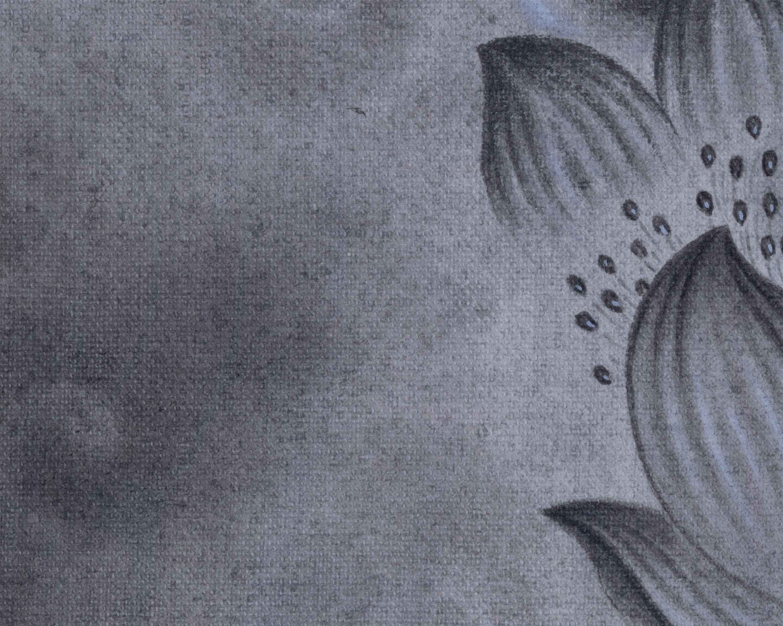 Traditional Siddhartha Gautama Drawing On Canvas | Nepali Pauba Painting Print of Historical Buddha