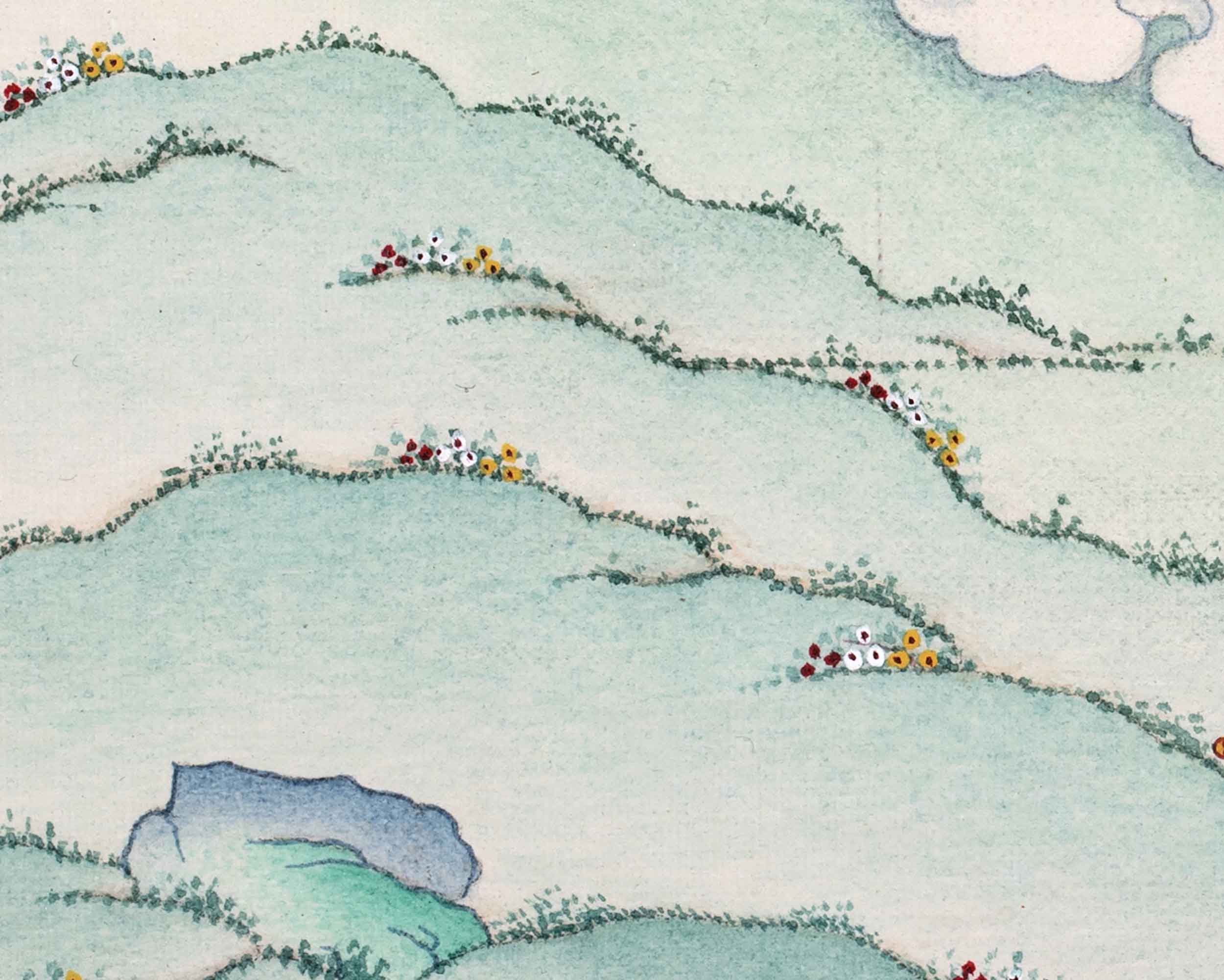 Amitabha Buddha Images Thangka Painting | Hand Painted Art for Meditation