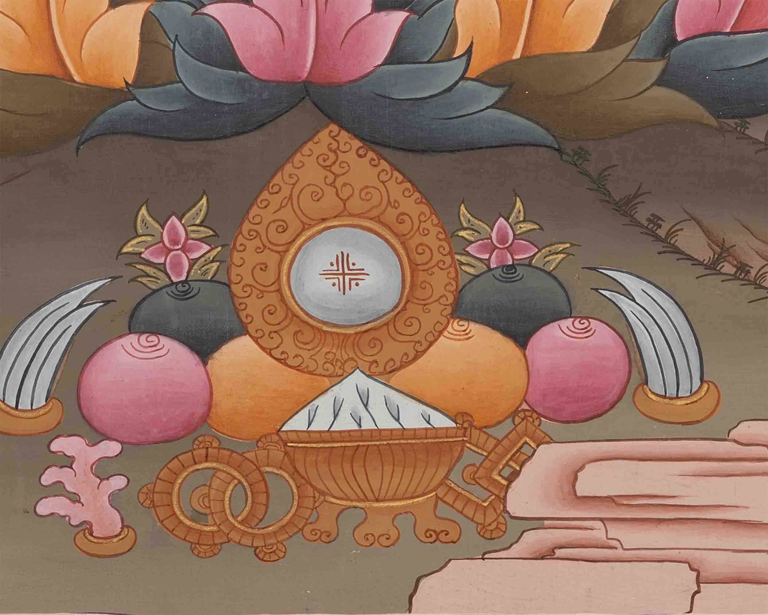 Guru Rinpoche | Padmasambhava | Traditional Tibetan Thangka