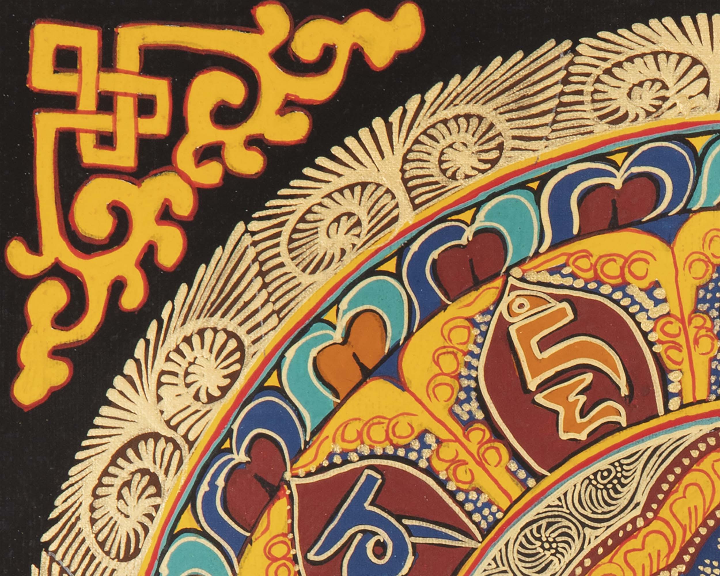 Mantra Mandala Thangka | Wall Hanging