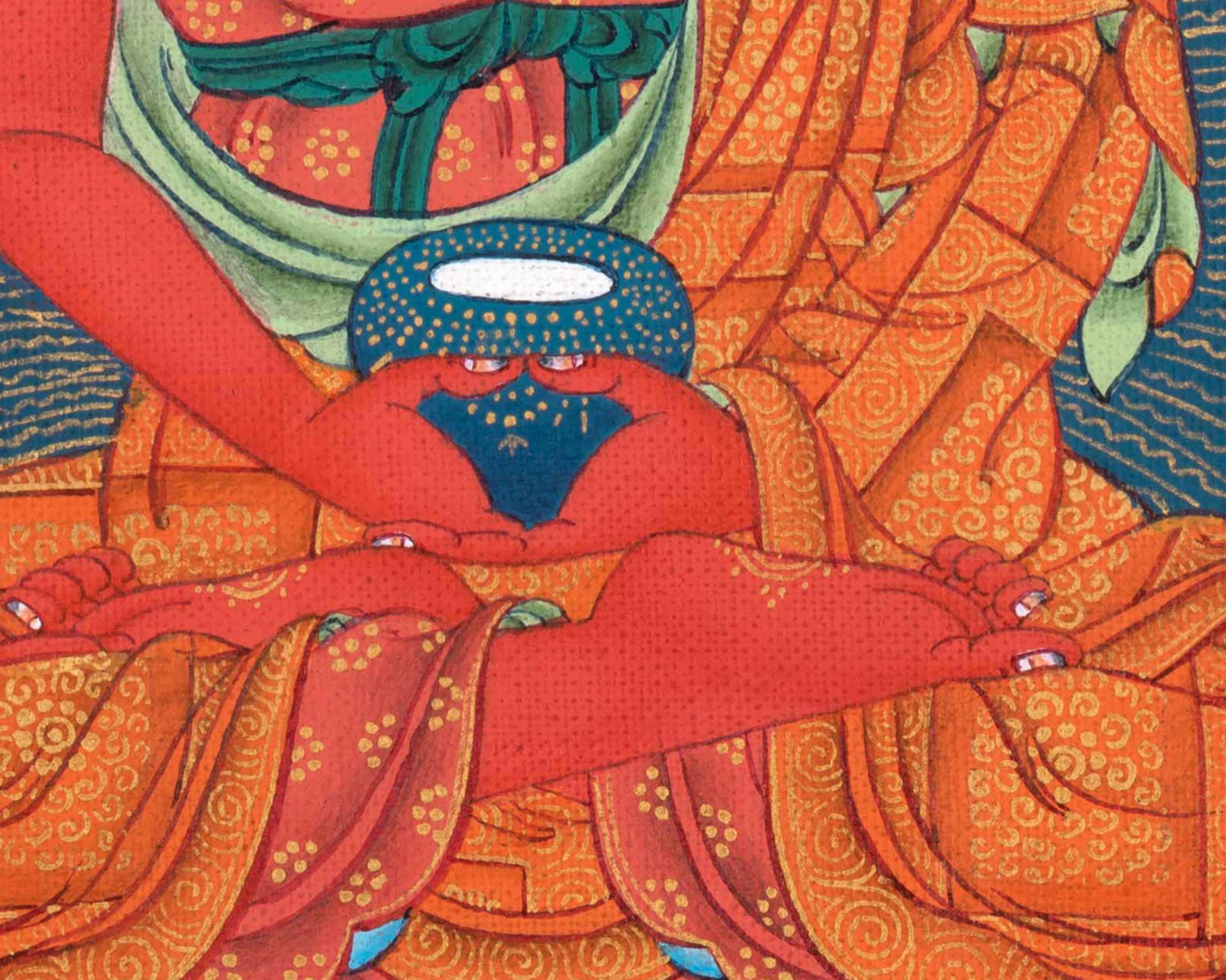 Amitabha Buddha Painting | Tibetan Buddhist Thangka