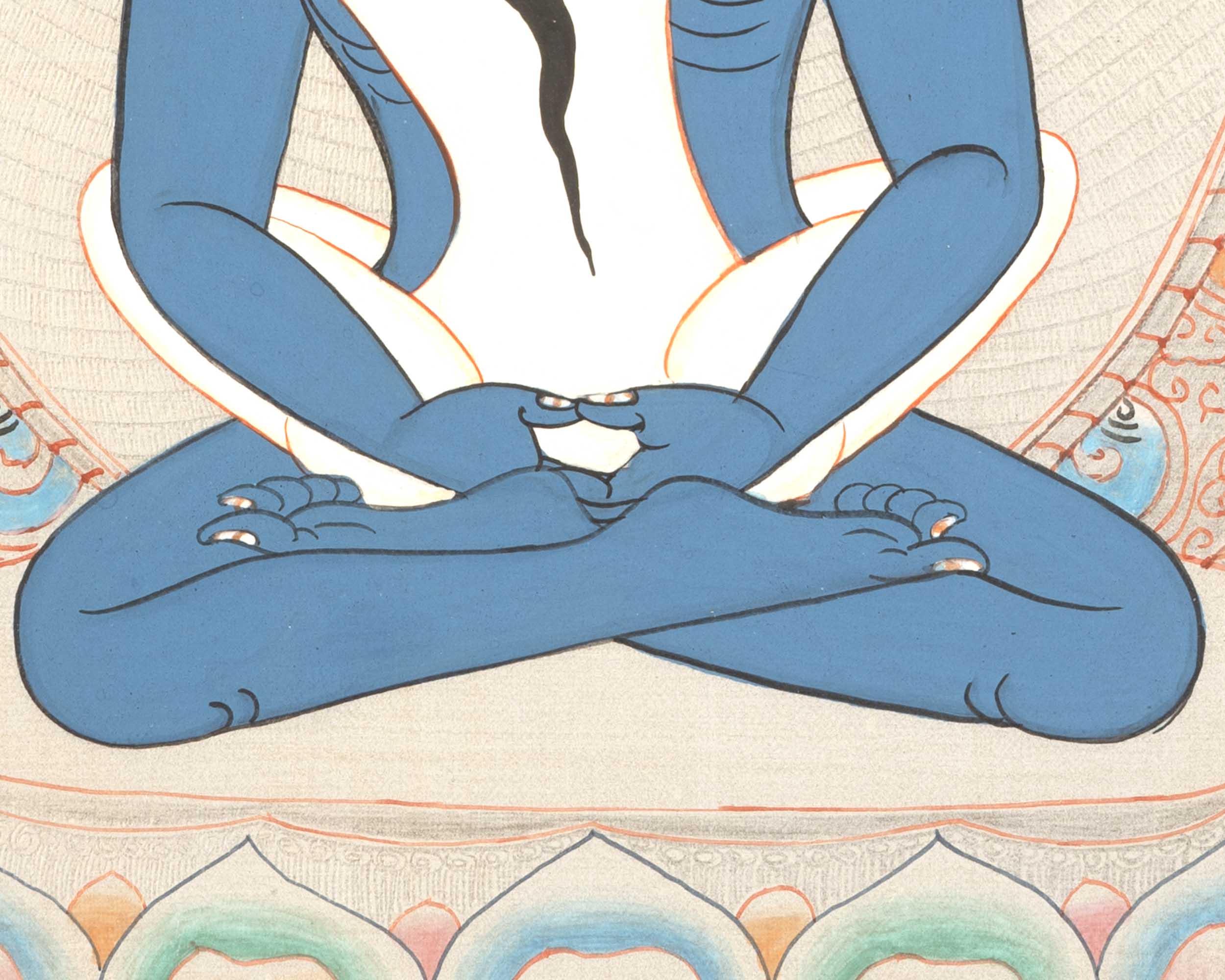 Samantabhadra Buddha Thangka | Wall Decor Thangka