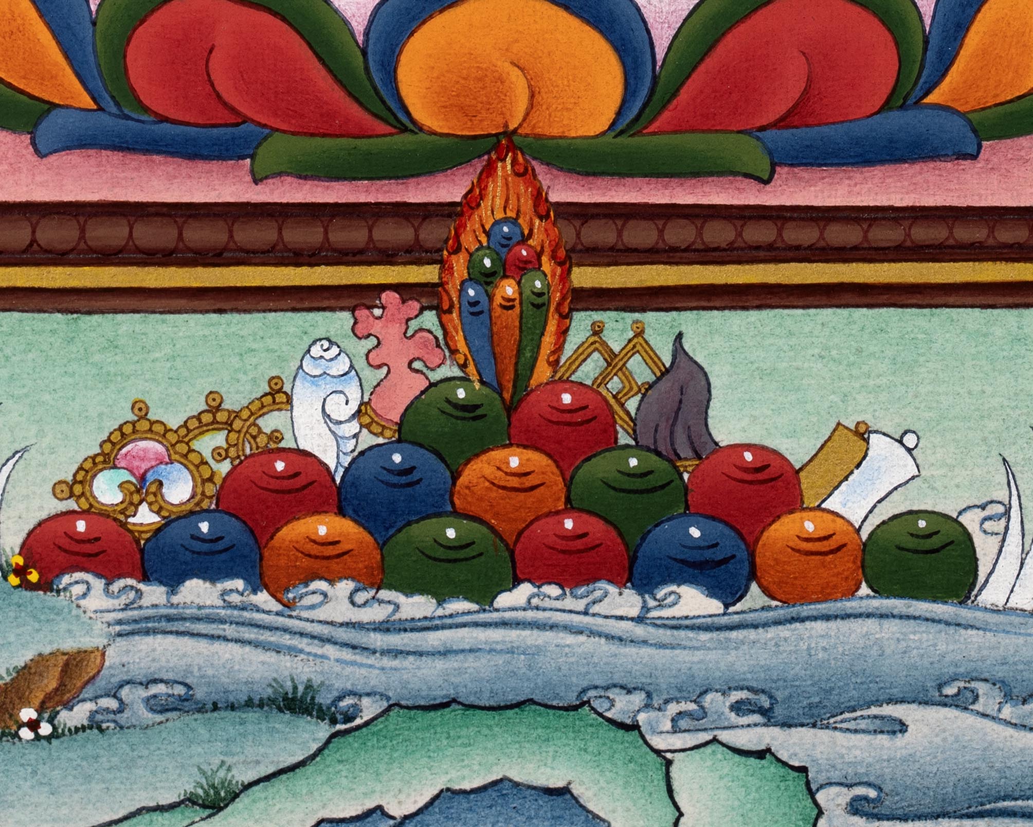 Maitreya Buddha | Traditional Himalayan Art | Exquisite Future Buddha Art