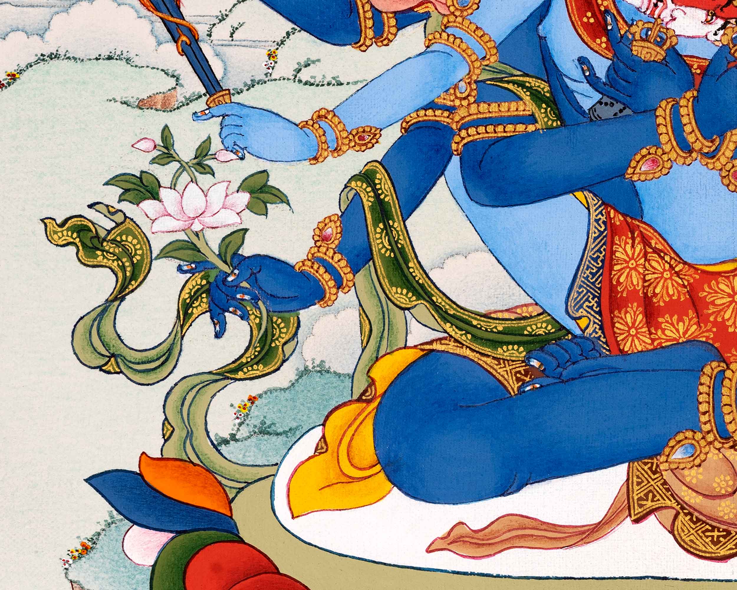 Guhyasamaja Thangka, Mother Tantra Art | Enlightenment Thangka